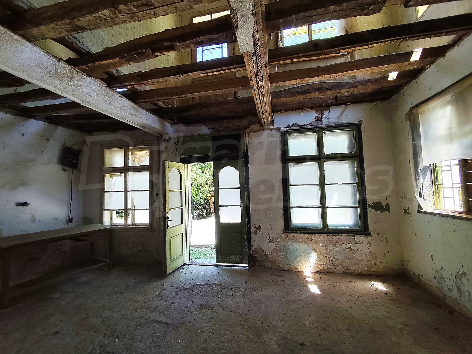 inside