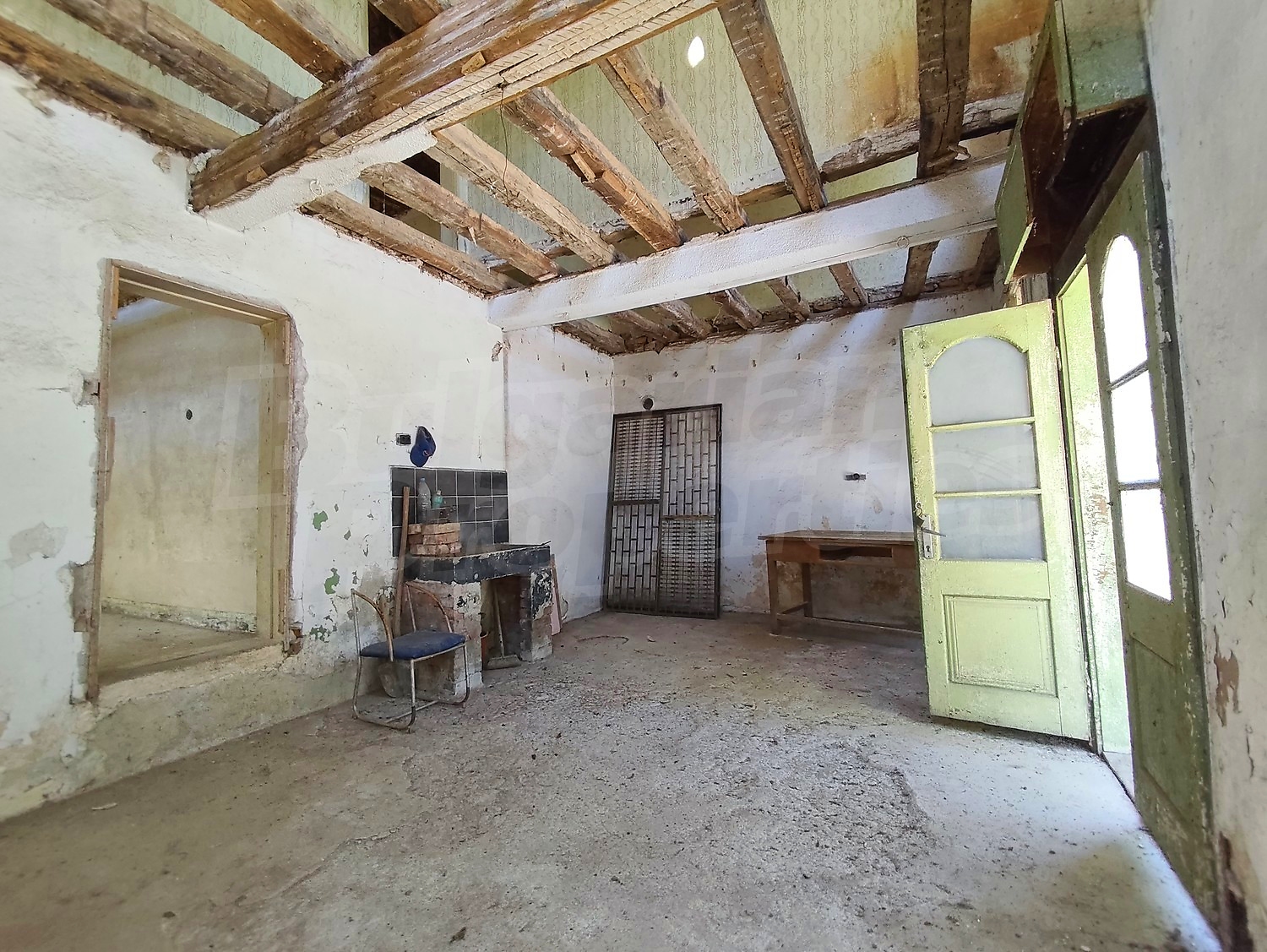 inside