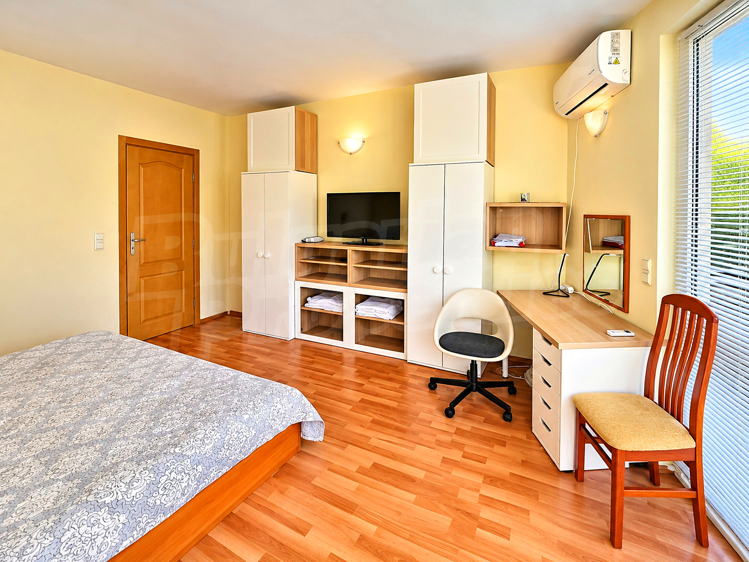 bedroom, furnished