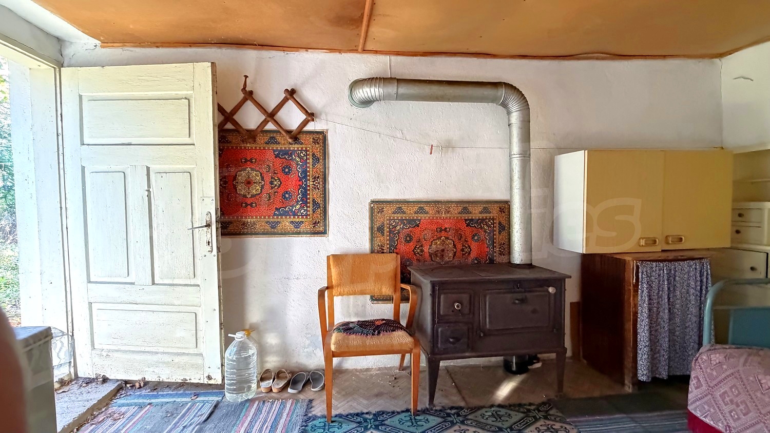 inside, furnished