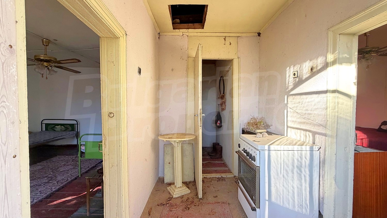inside, hallway
