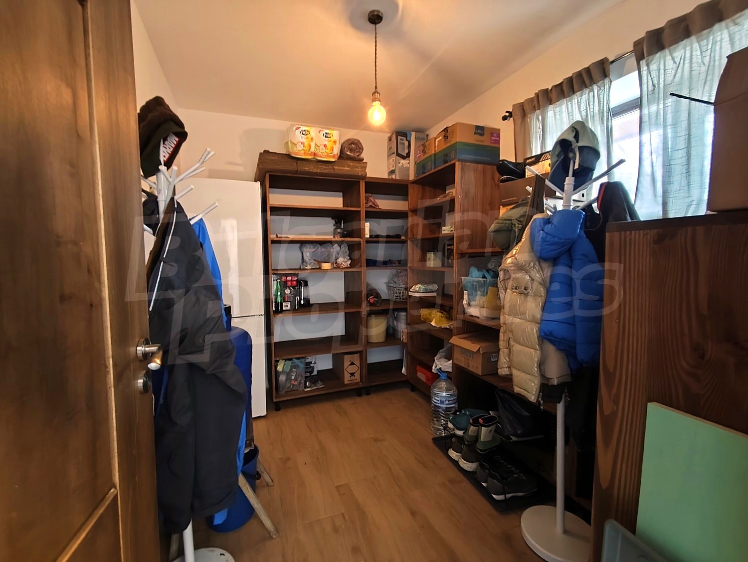 inside, furnished