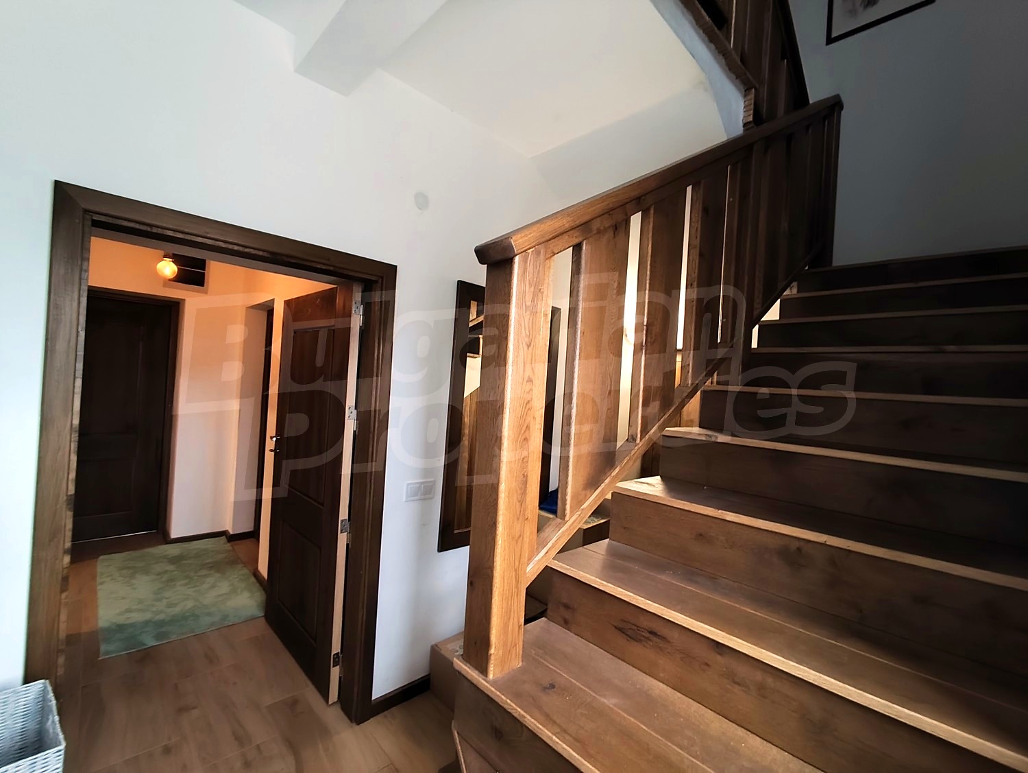 inside, stairs