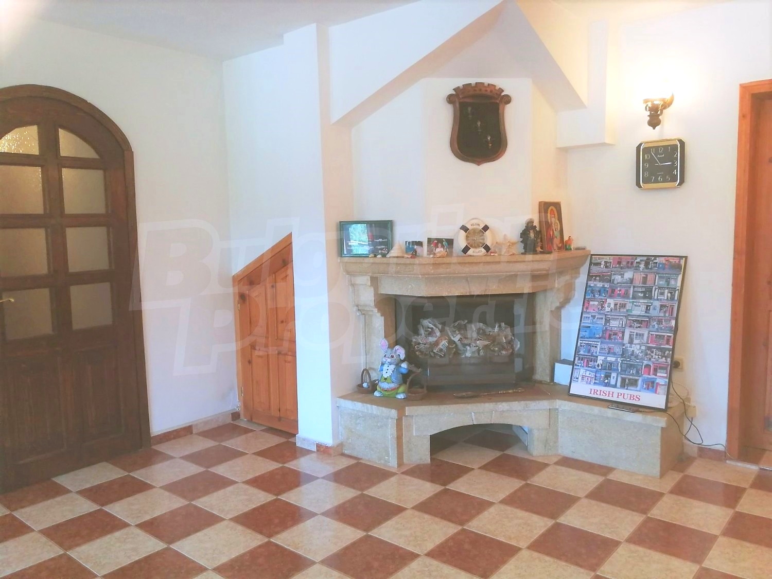 inside, fireplace, furnished