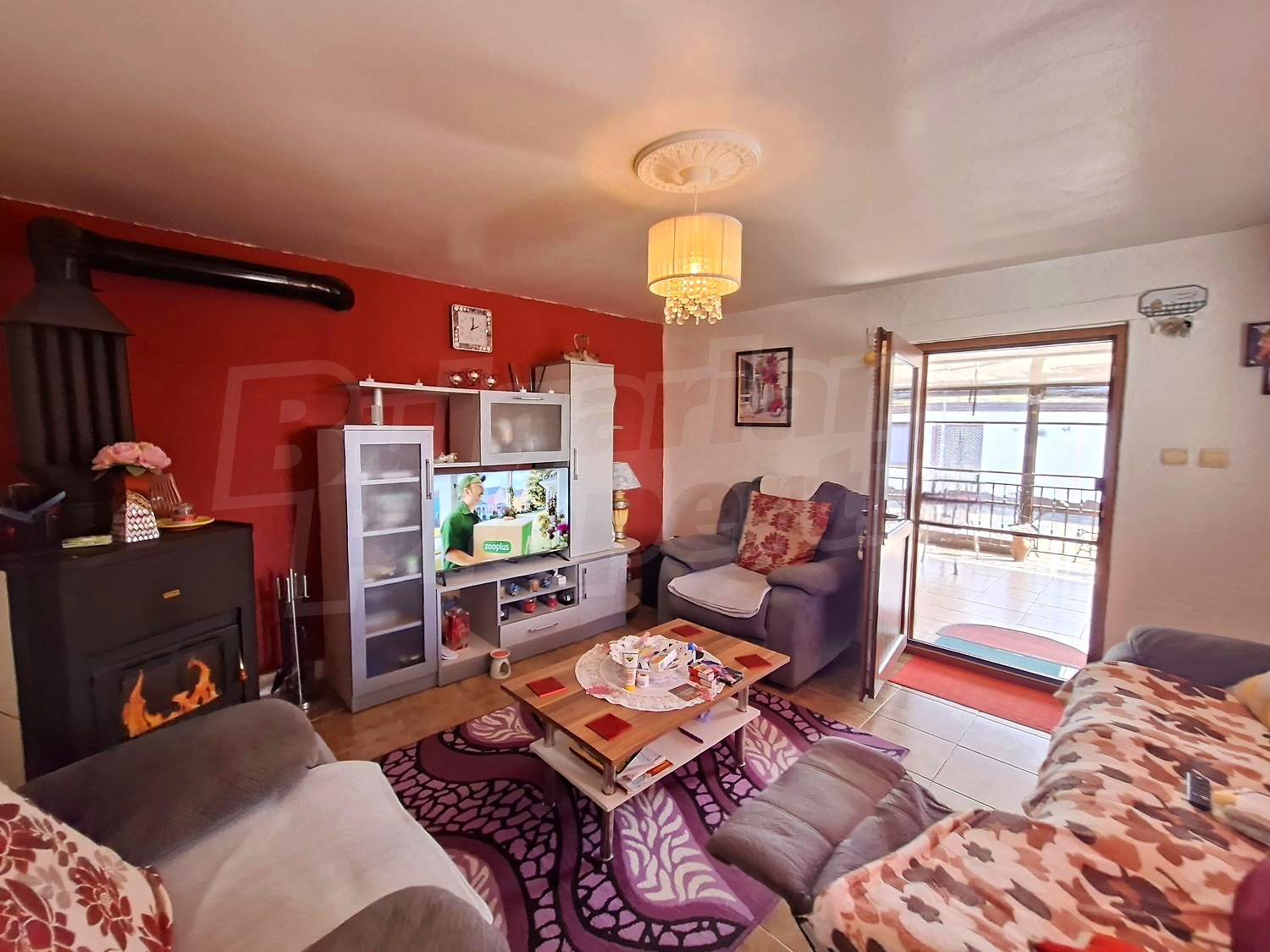 inside, living room, furnished, balcony