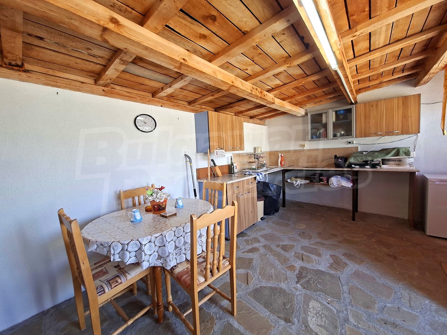 inside, kitchen, furnished