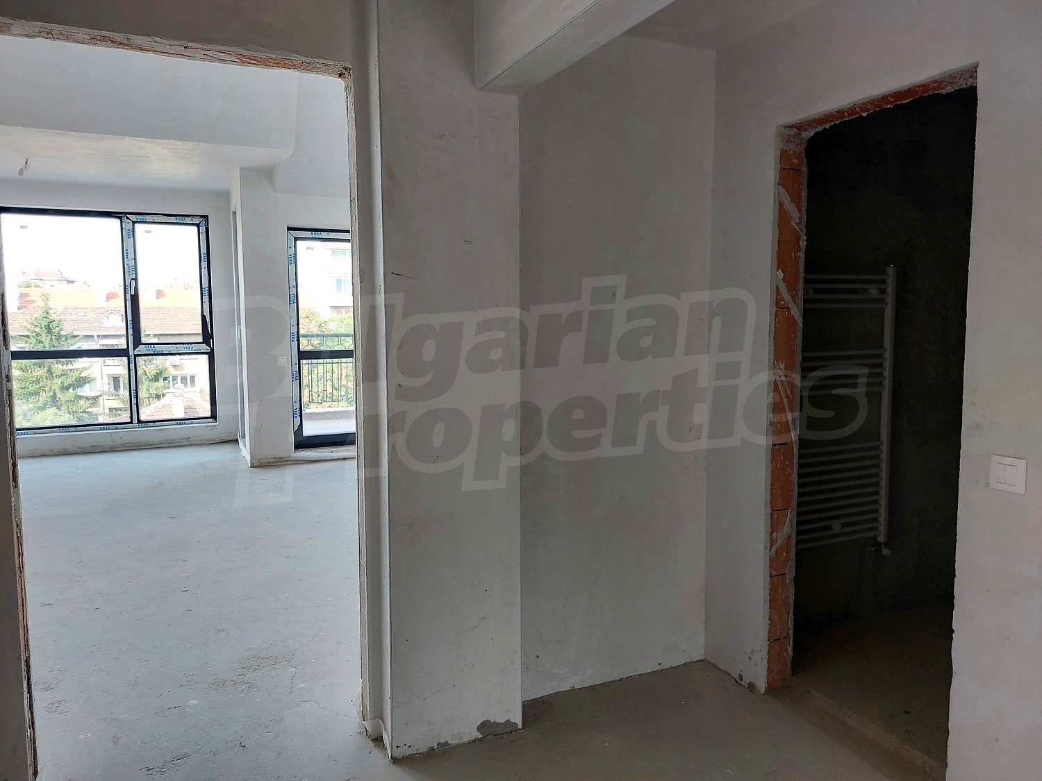 inside, unfurnished