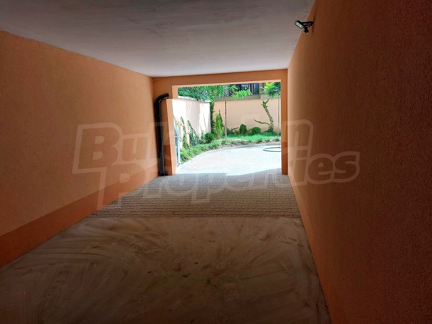 parking, outside, garden