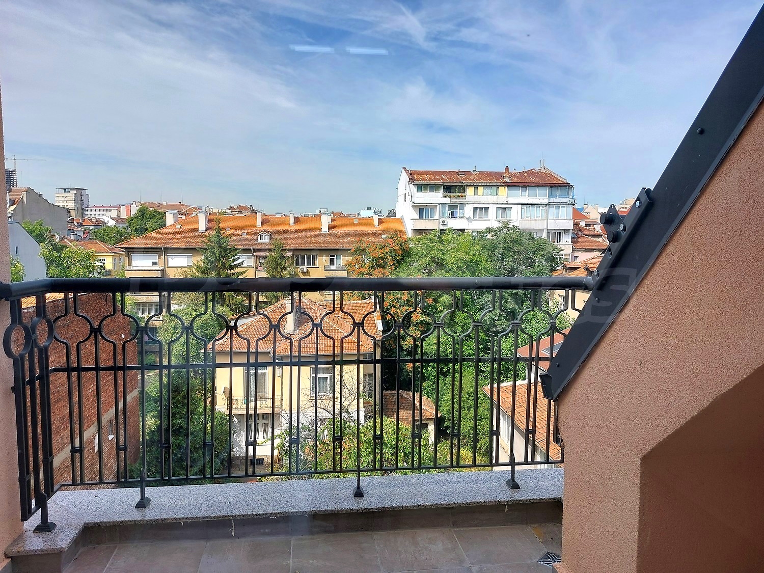 balcony, outside, view from balcony