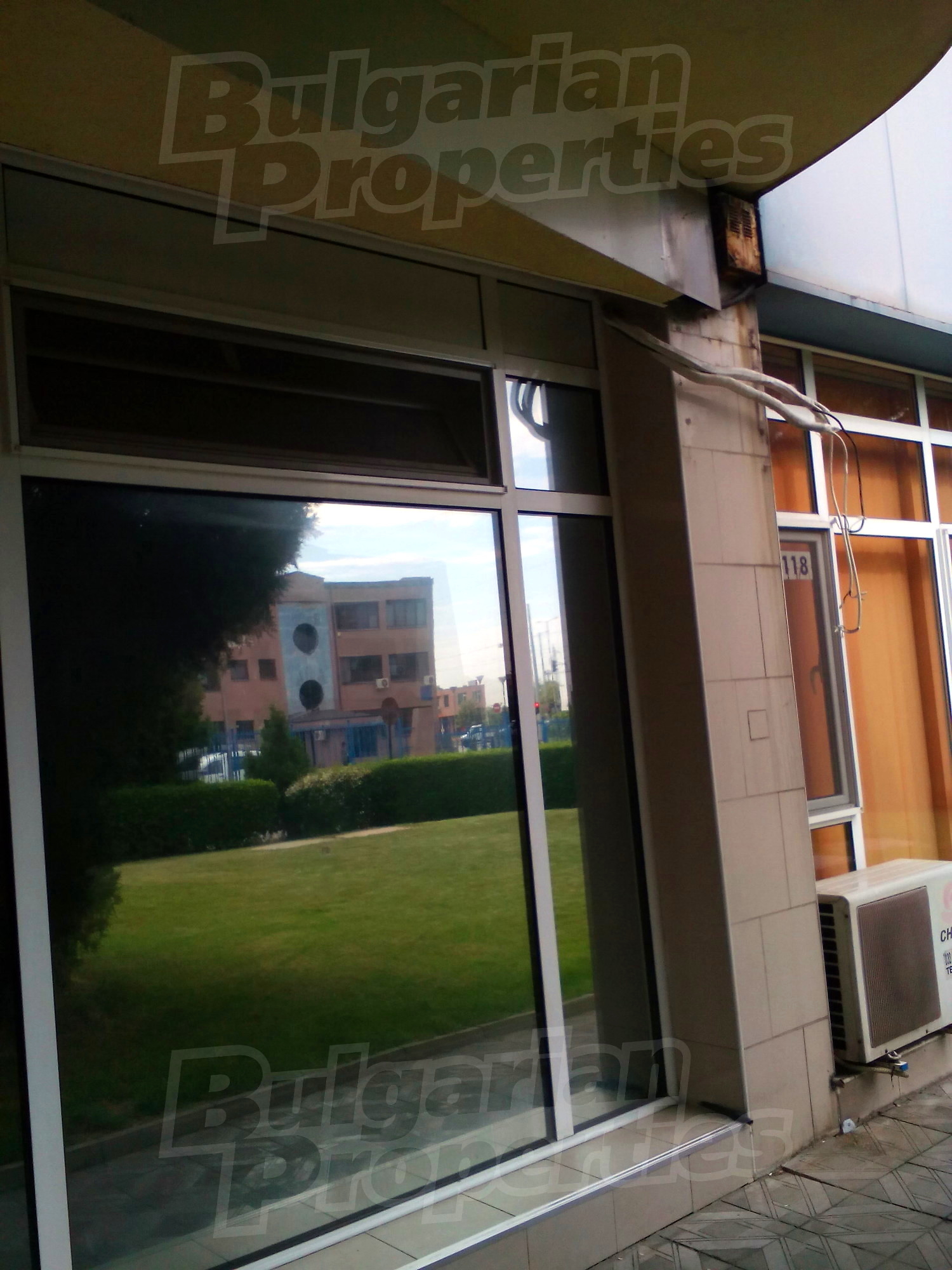 outside, facade, green area