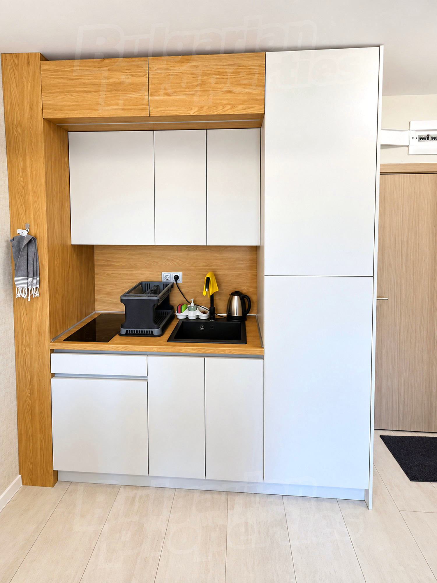 inside, kitchen, furnished