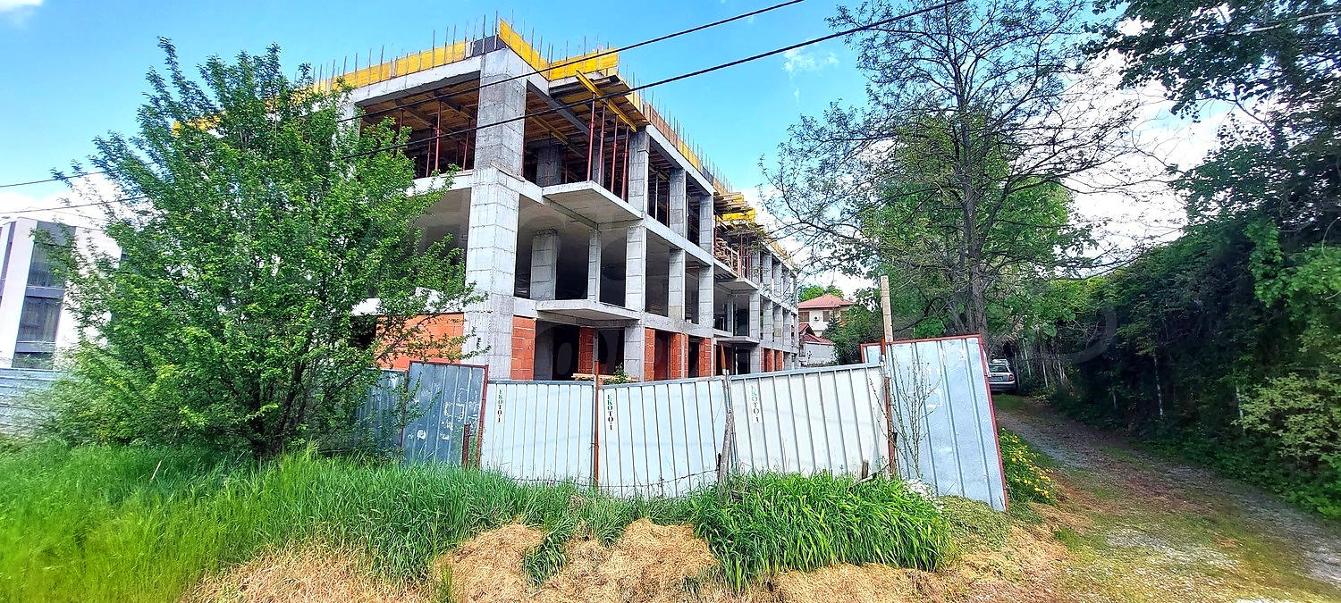 outside, facade, green area