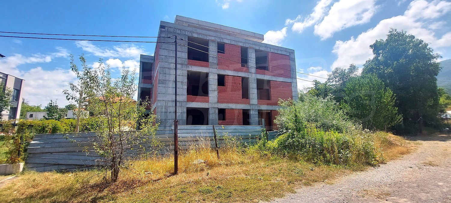 outside, facade, green area