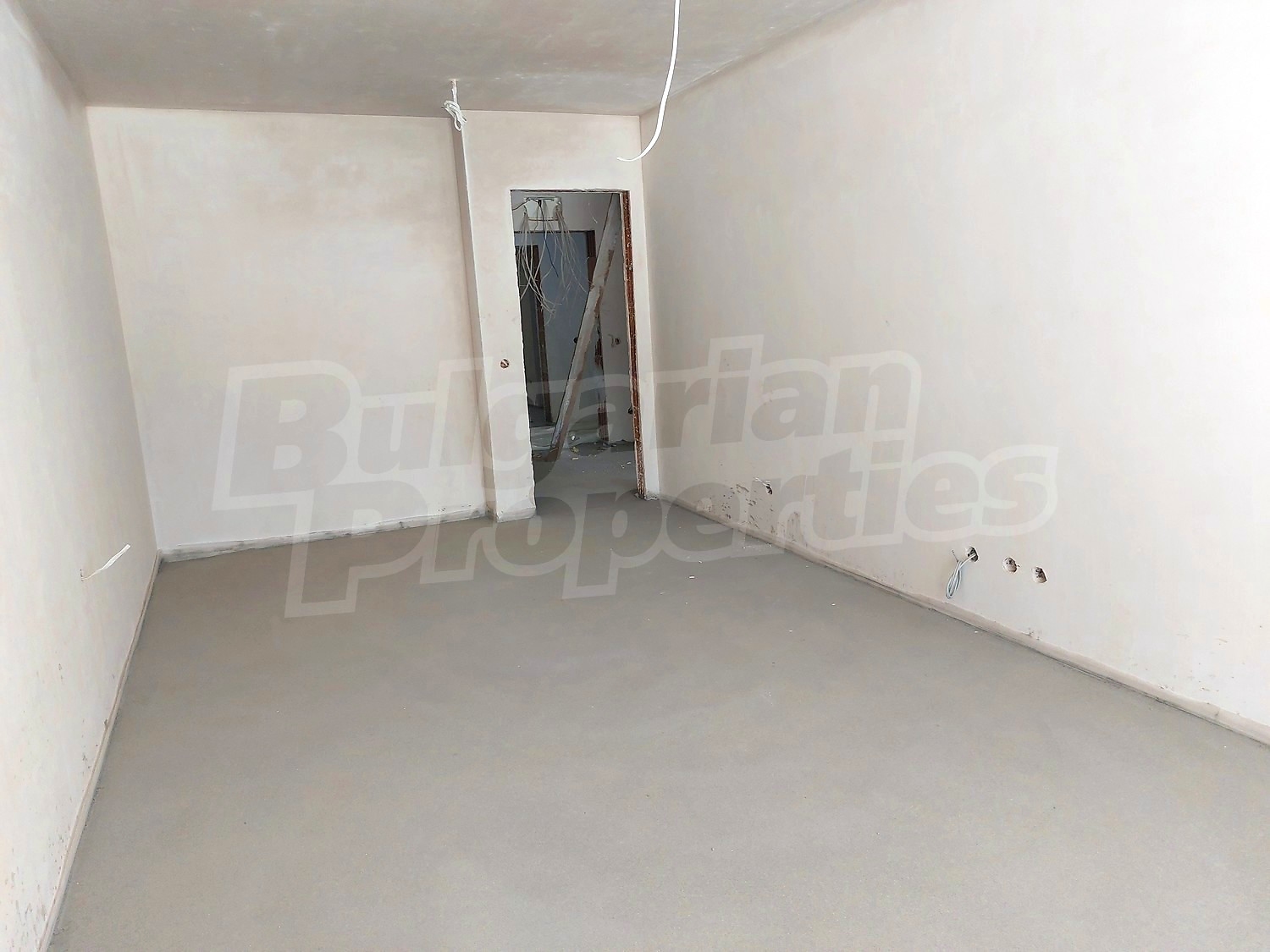 inside, unfurnished