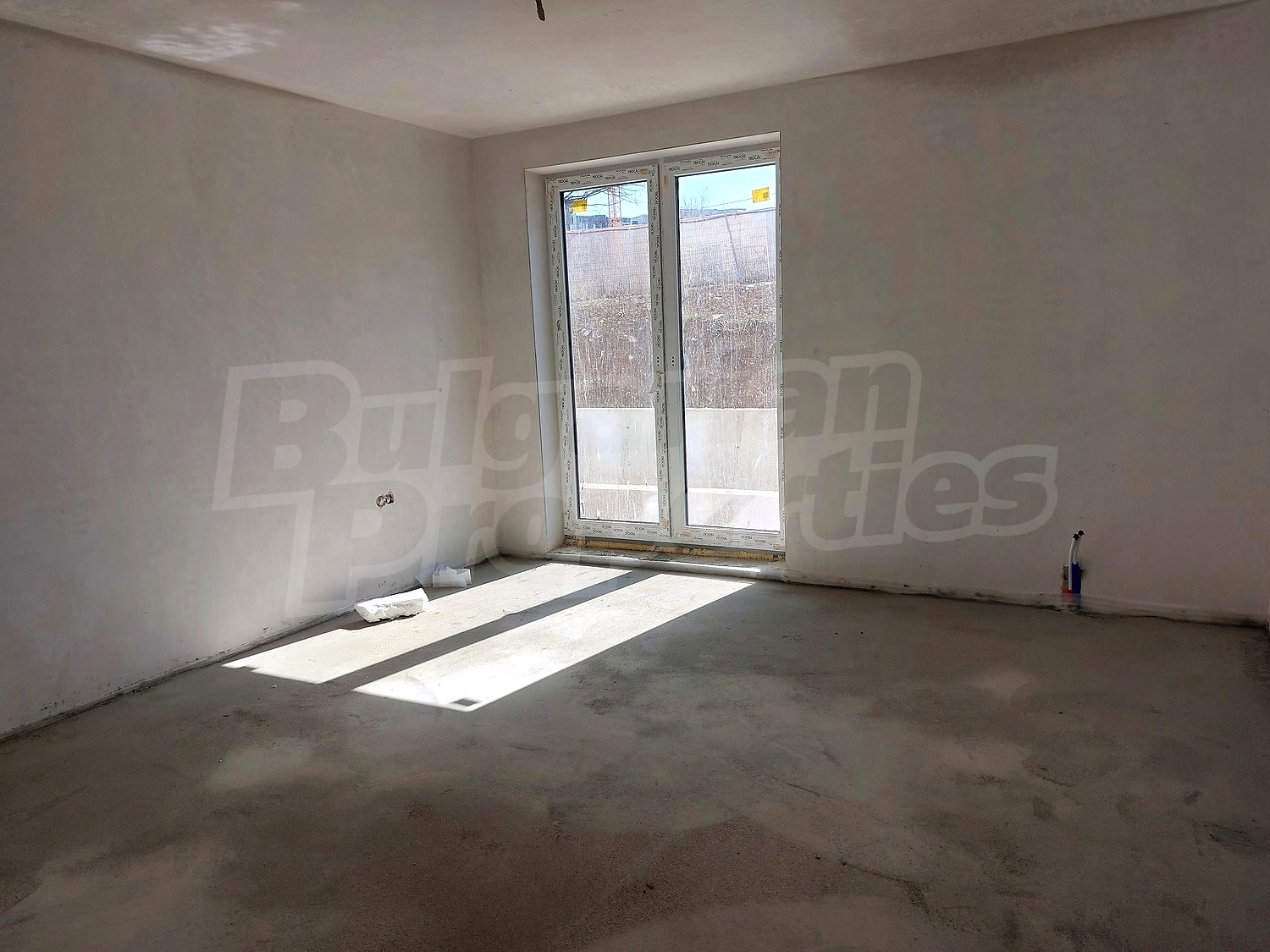 inside, unfurnished