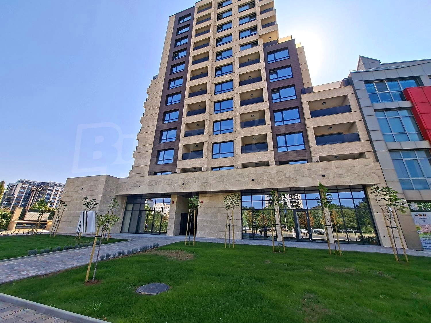 facade, garden, outside