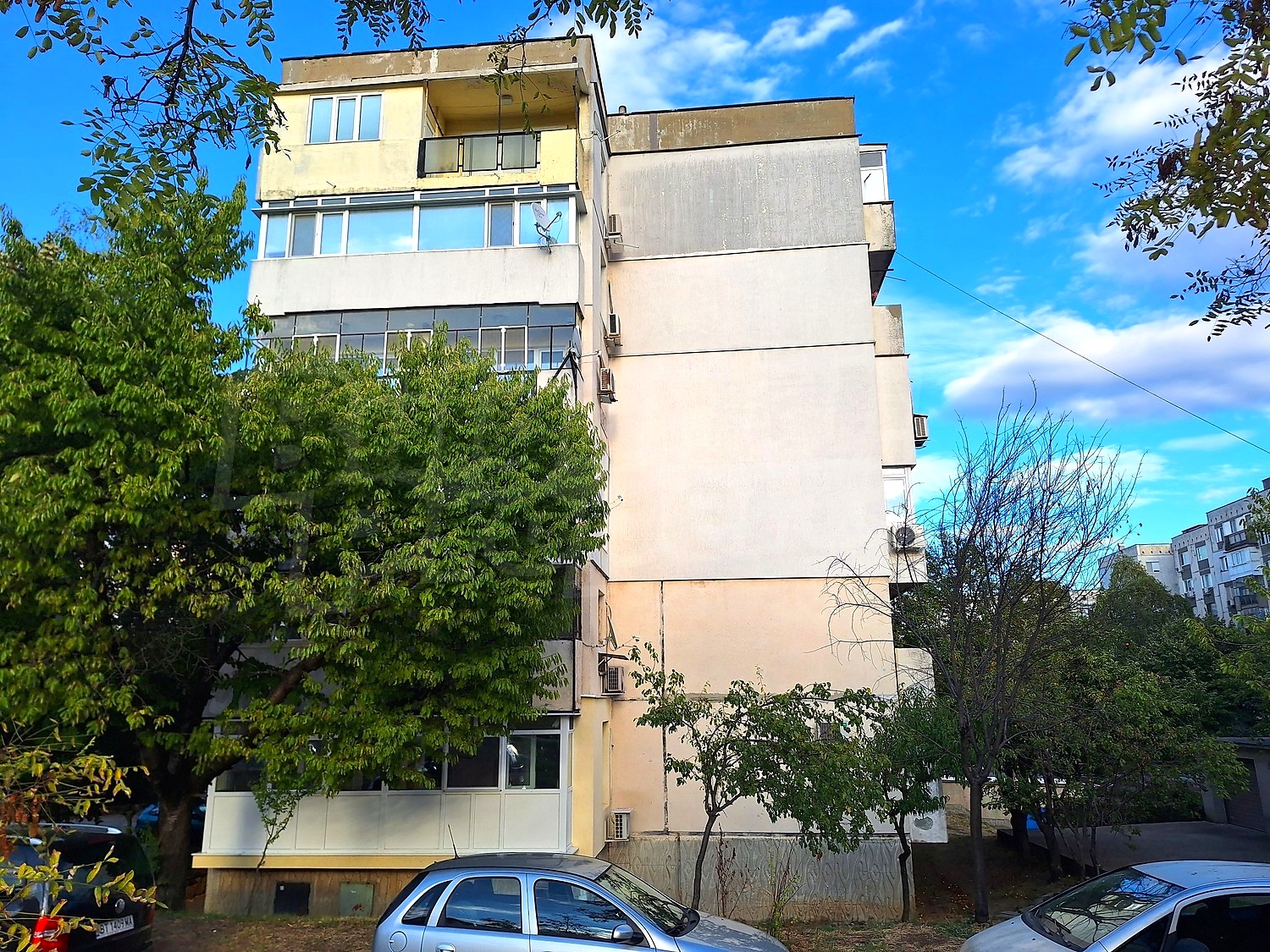 facade, outside, parking, garden