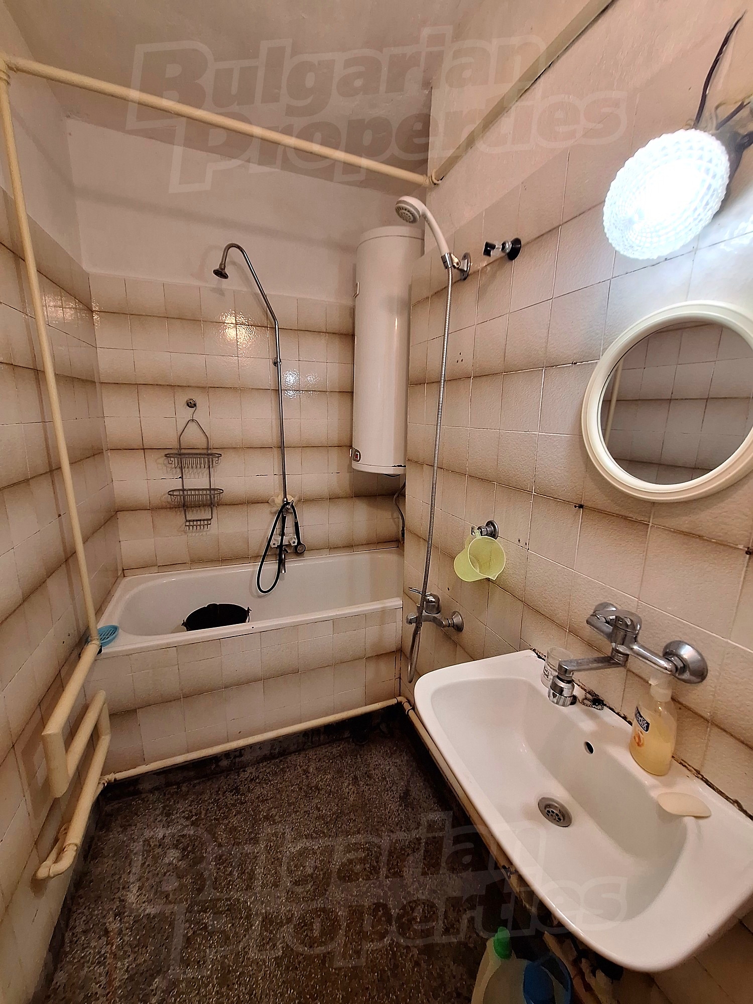inside, bathroom