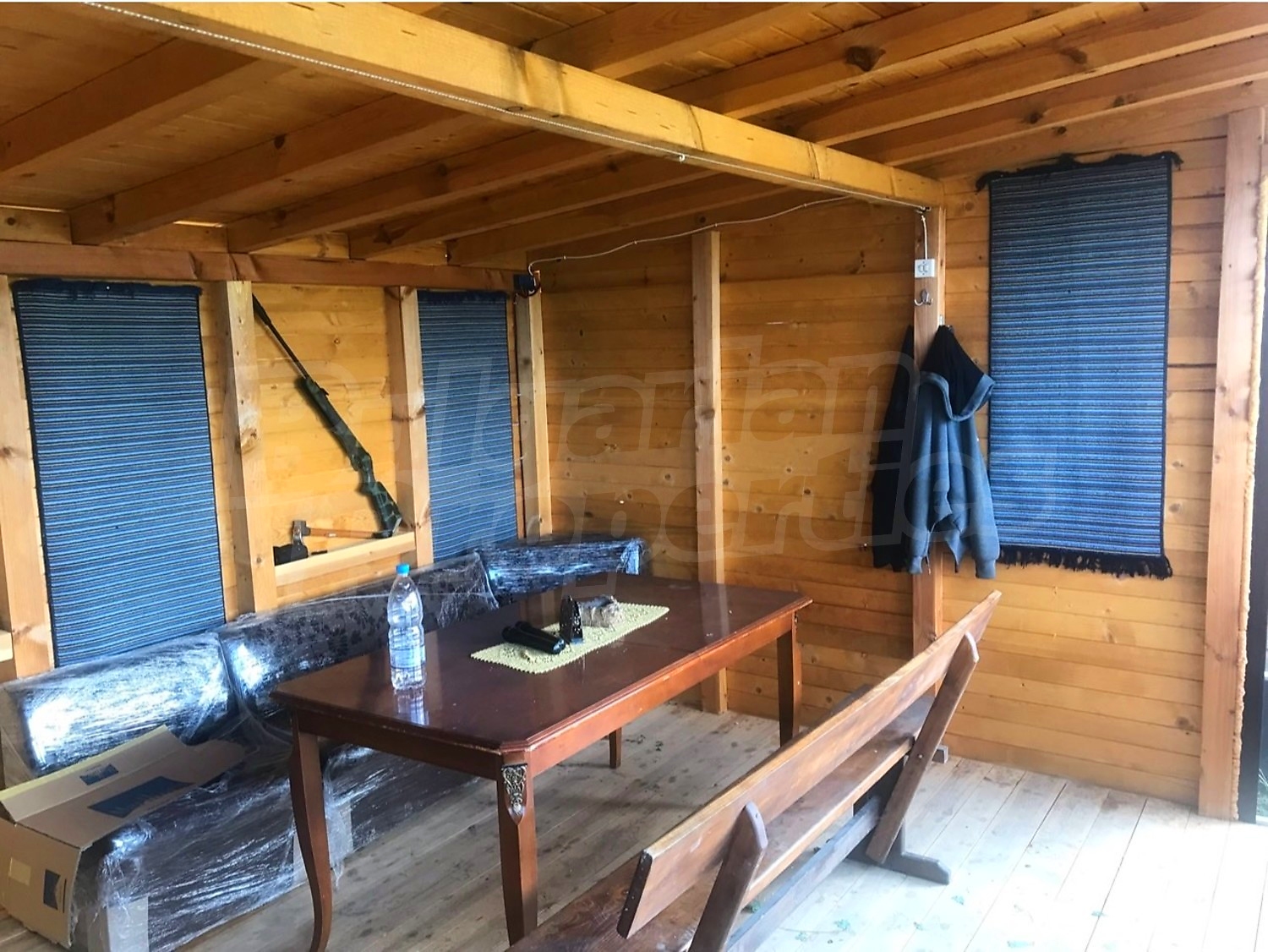 inside, furnished