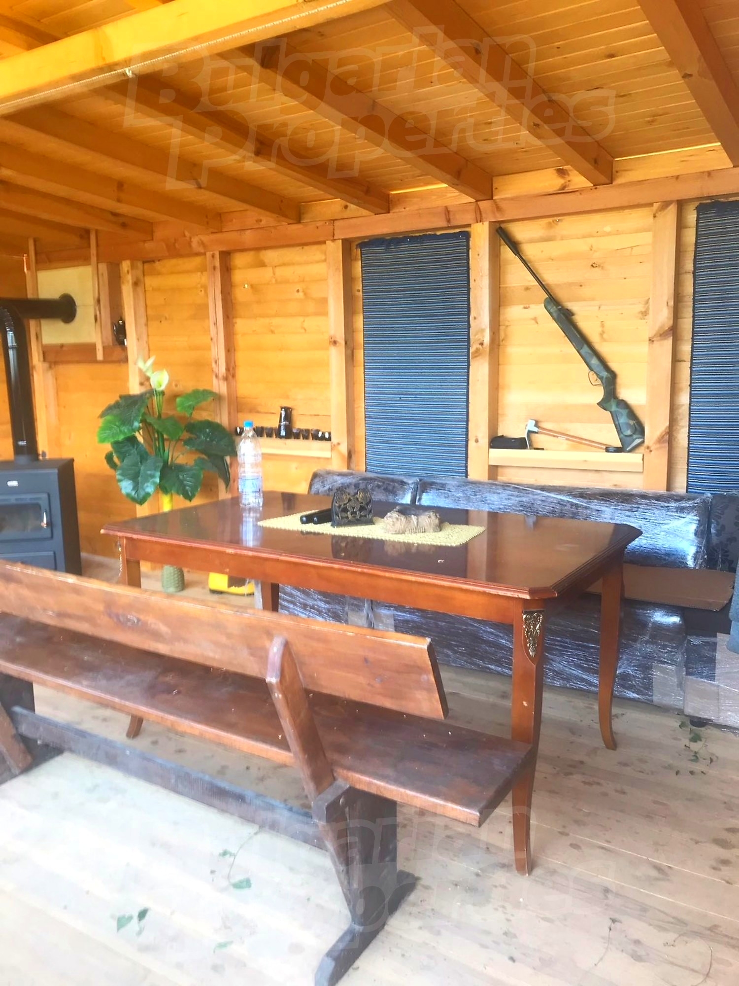 inside, furnished