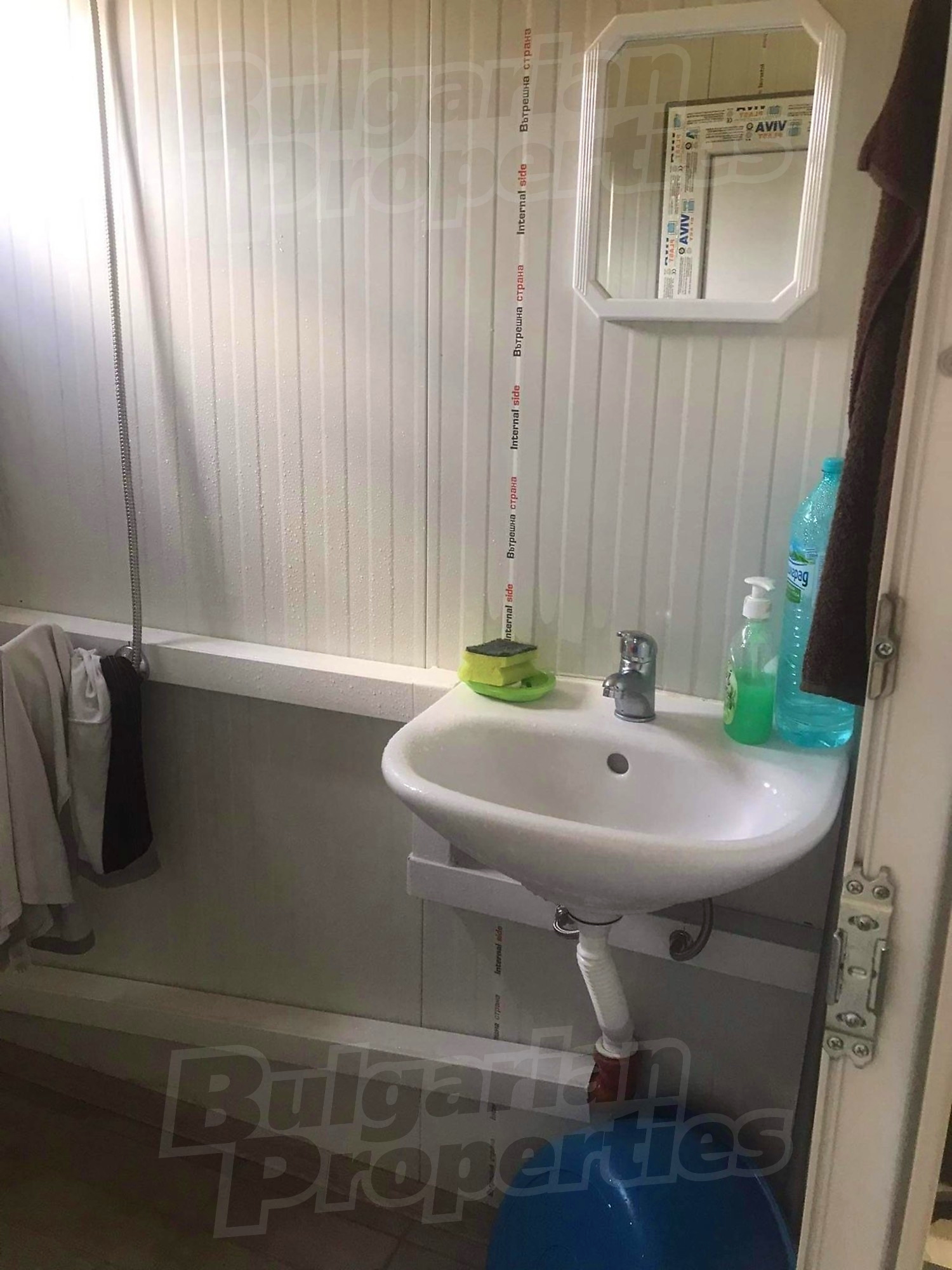 inside, bathroom
