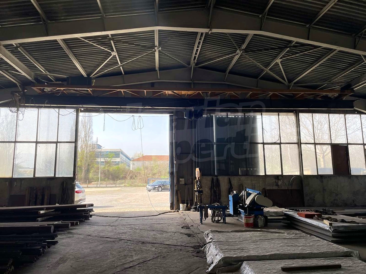 inside, parking