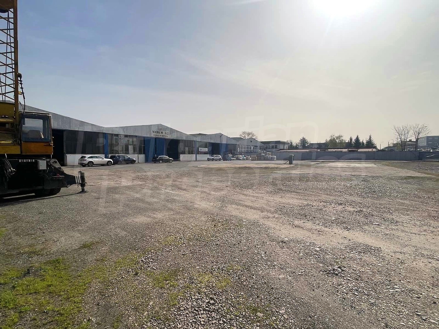 outside, parking