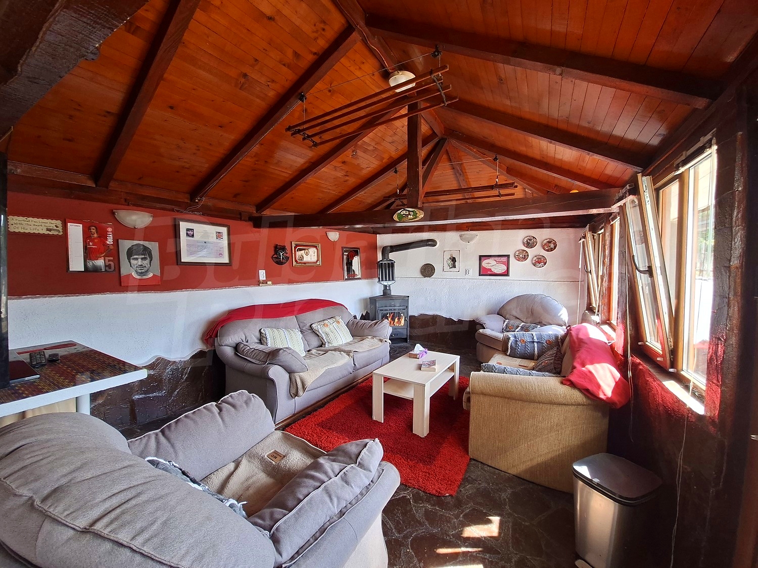 inside, living room, furnished