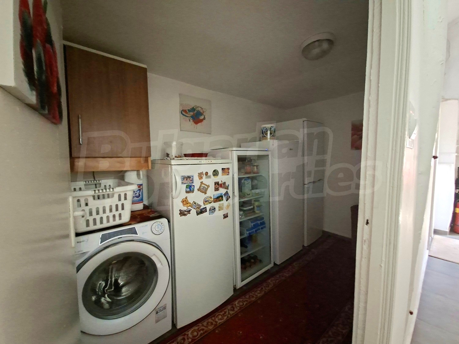 inside, furnished