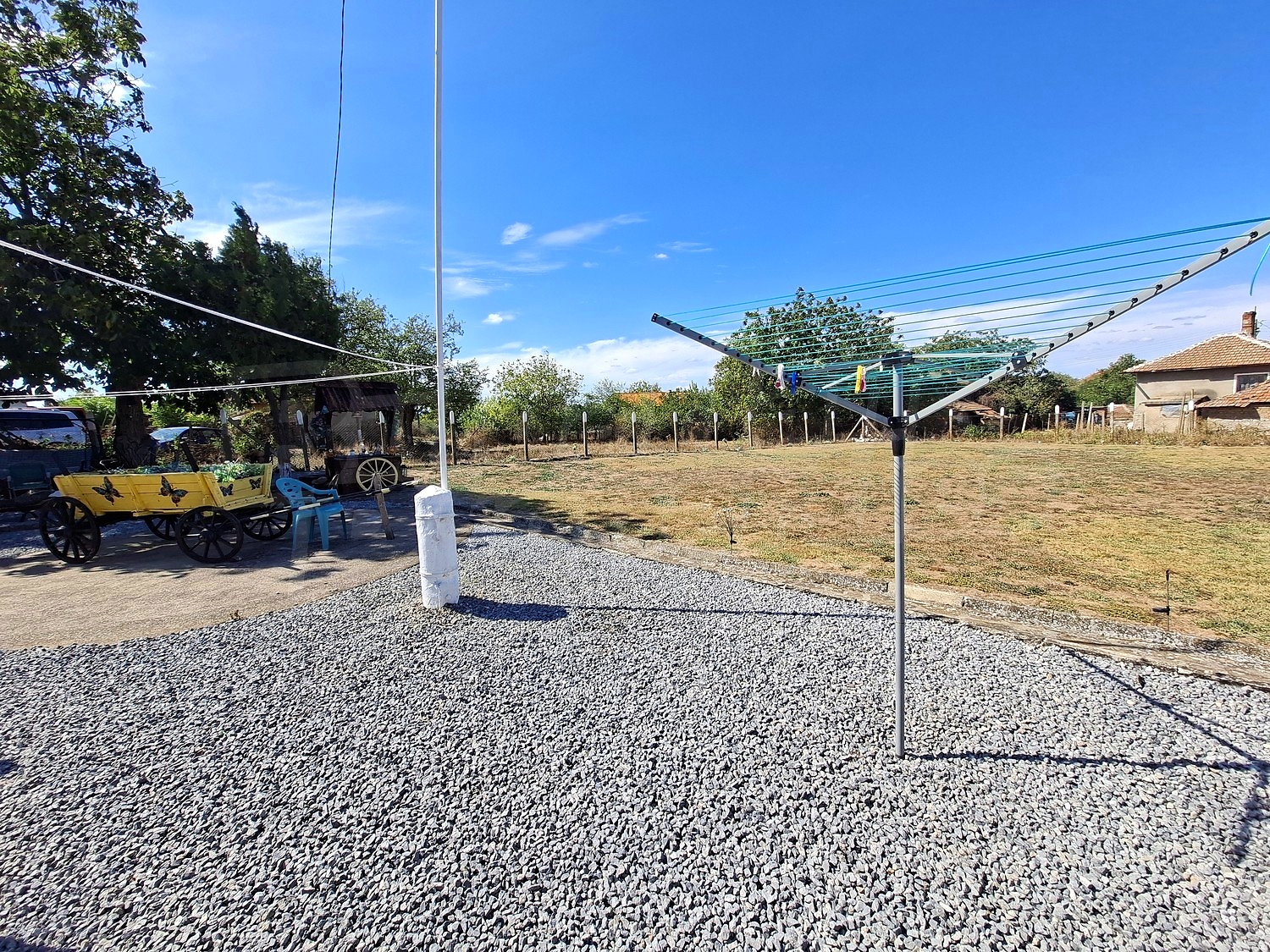 outside, garden, green area