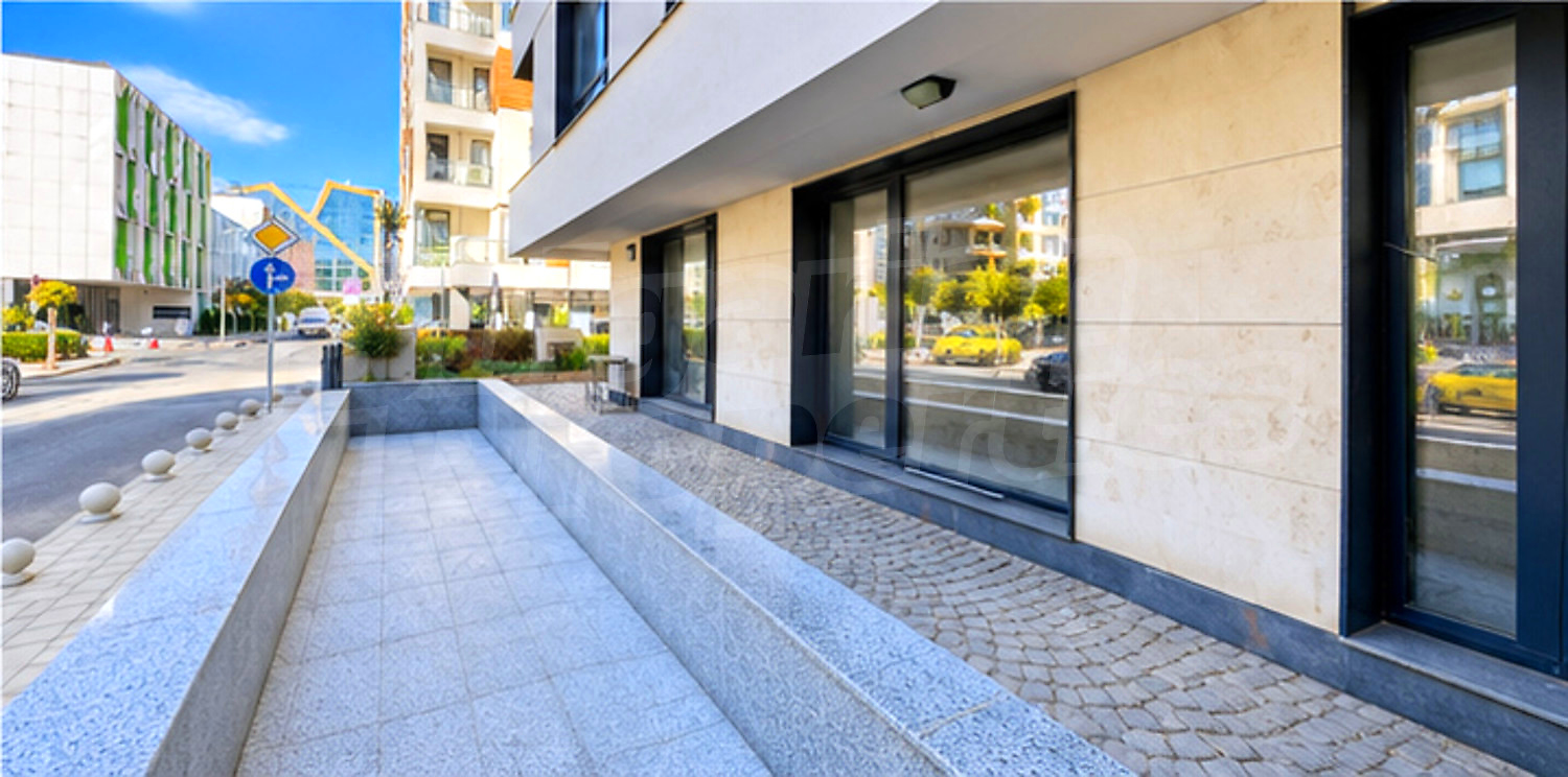 facade, outside, view from balcony