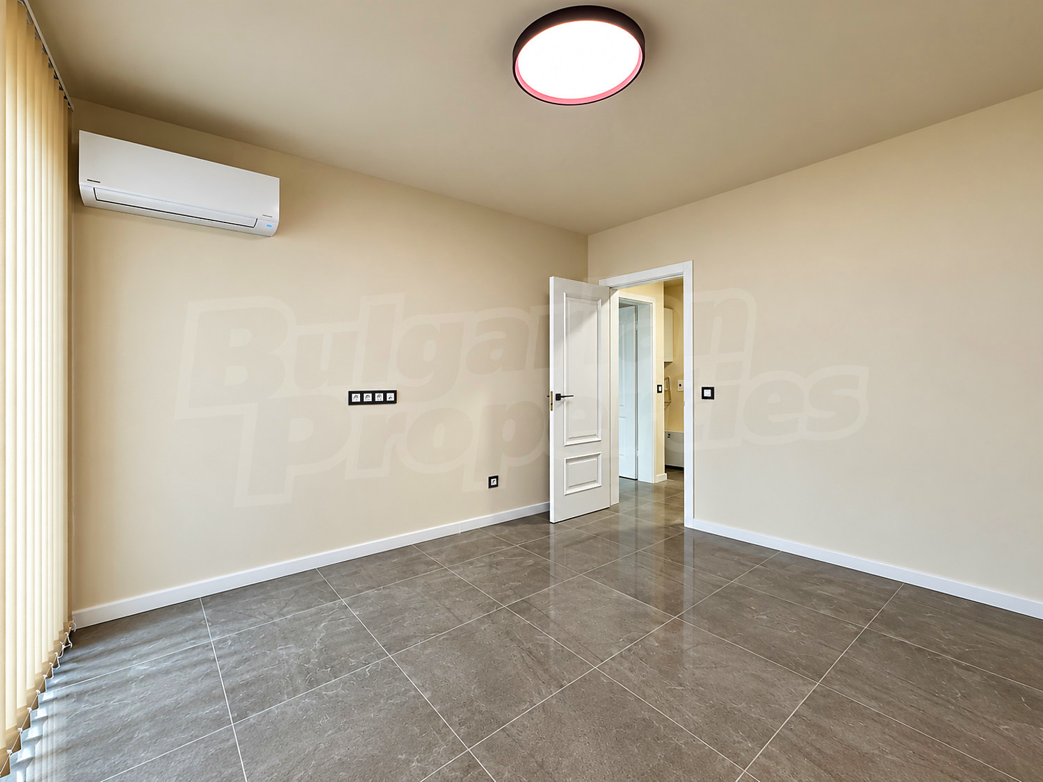 inside, unfurnished