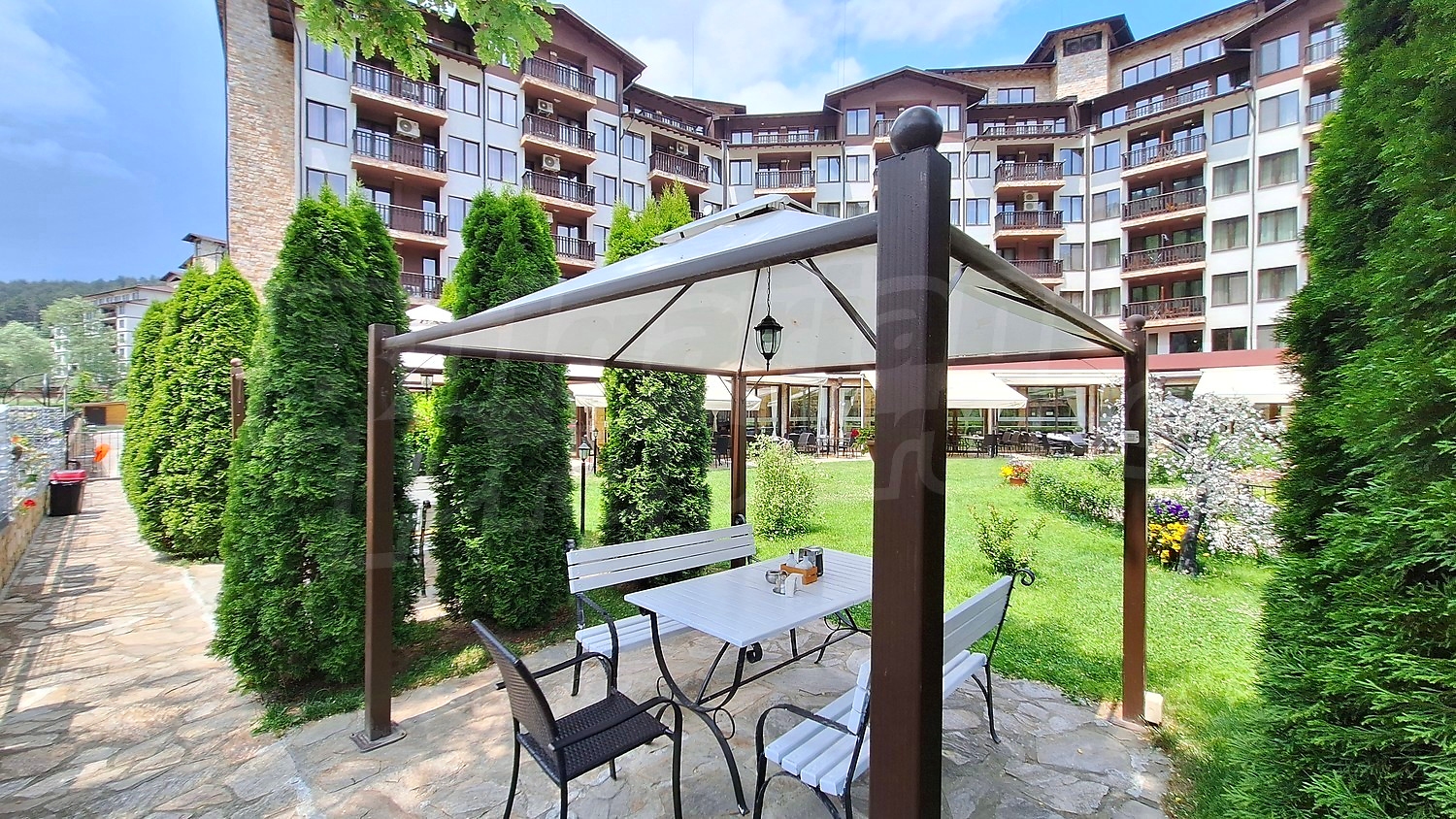 outside, garden, facade