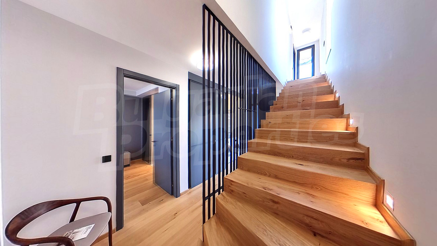 inside, hallway, stairs