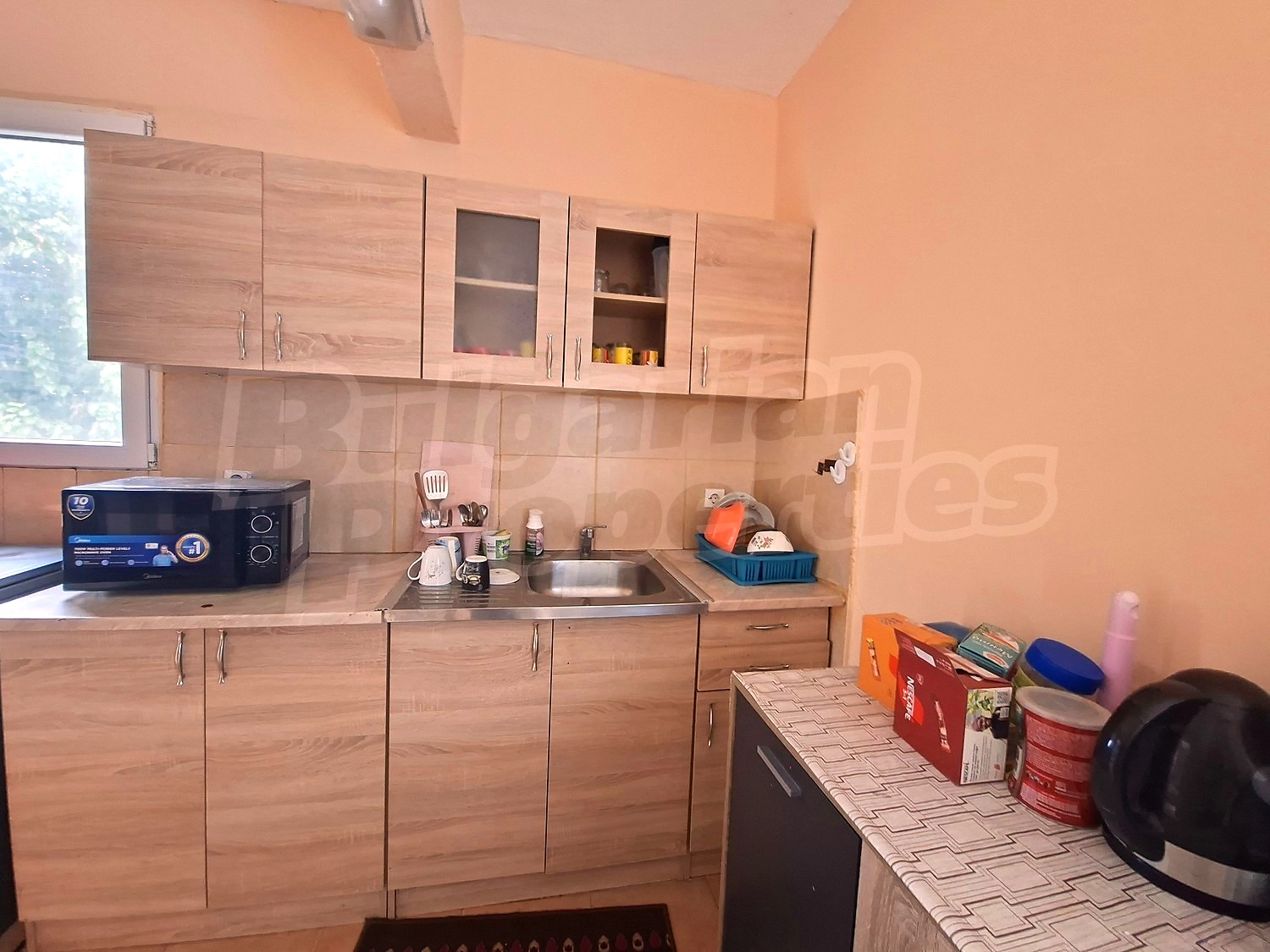 inside, kitchen, furnished