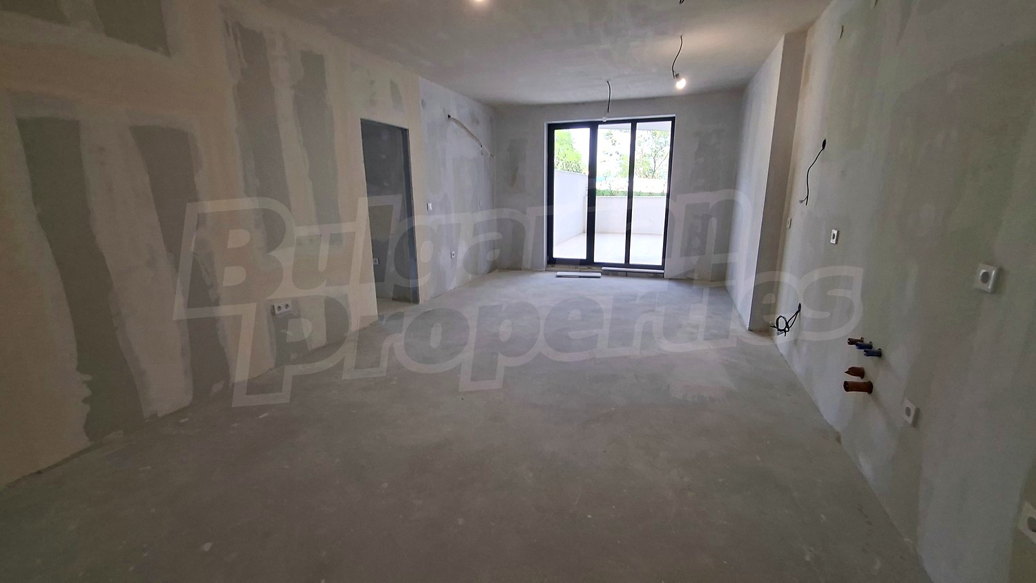 inside, unfurnished