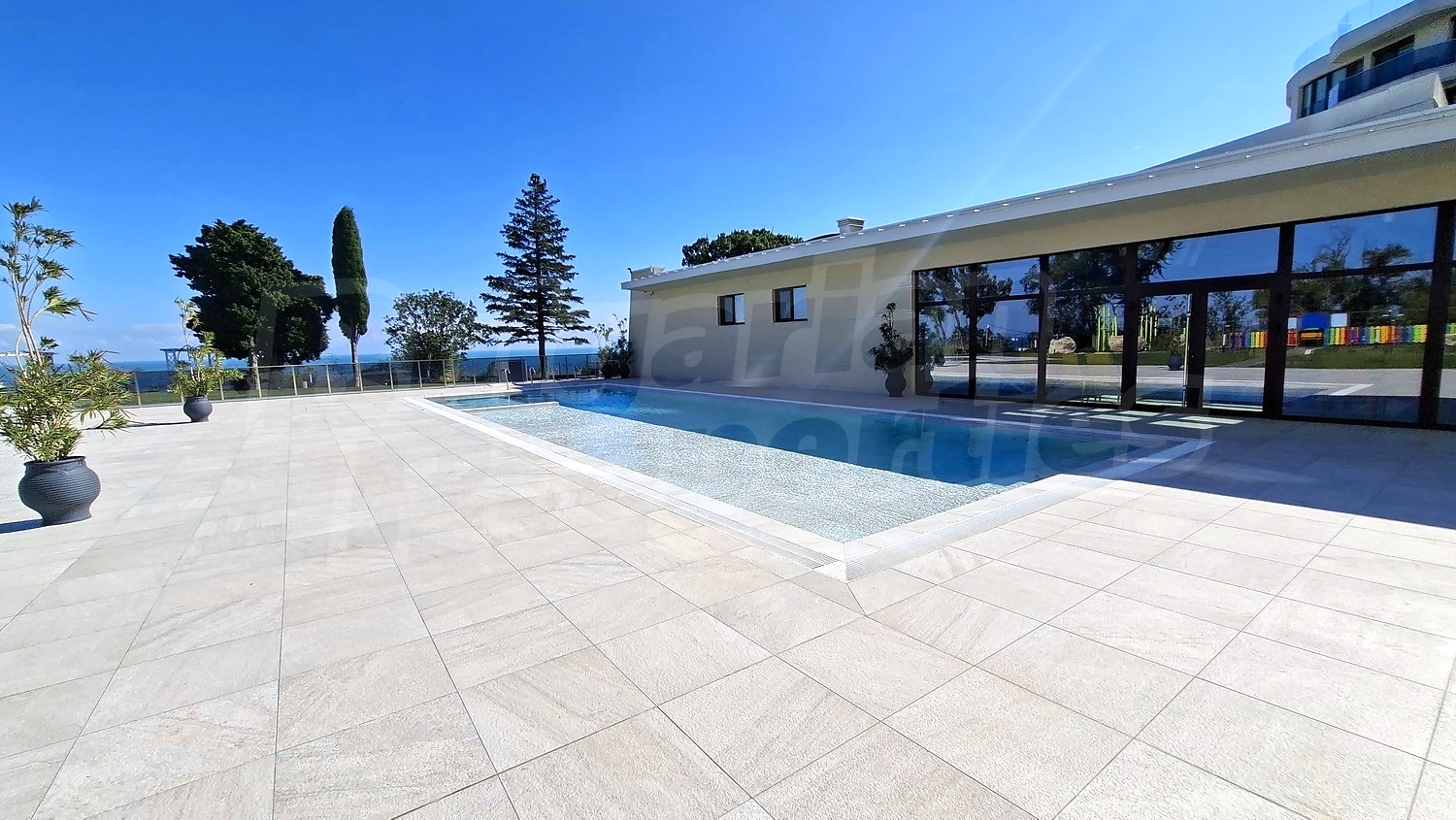 outside, pool, sea