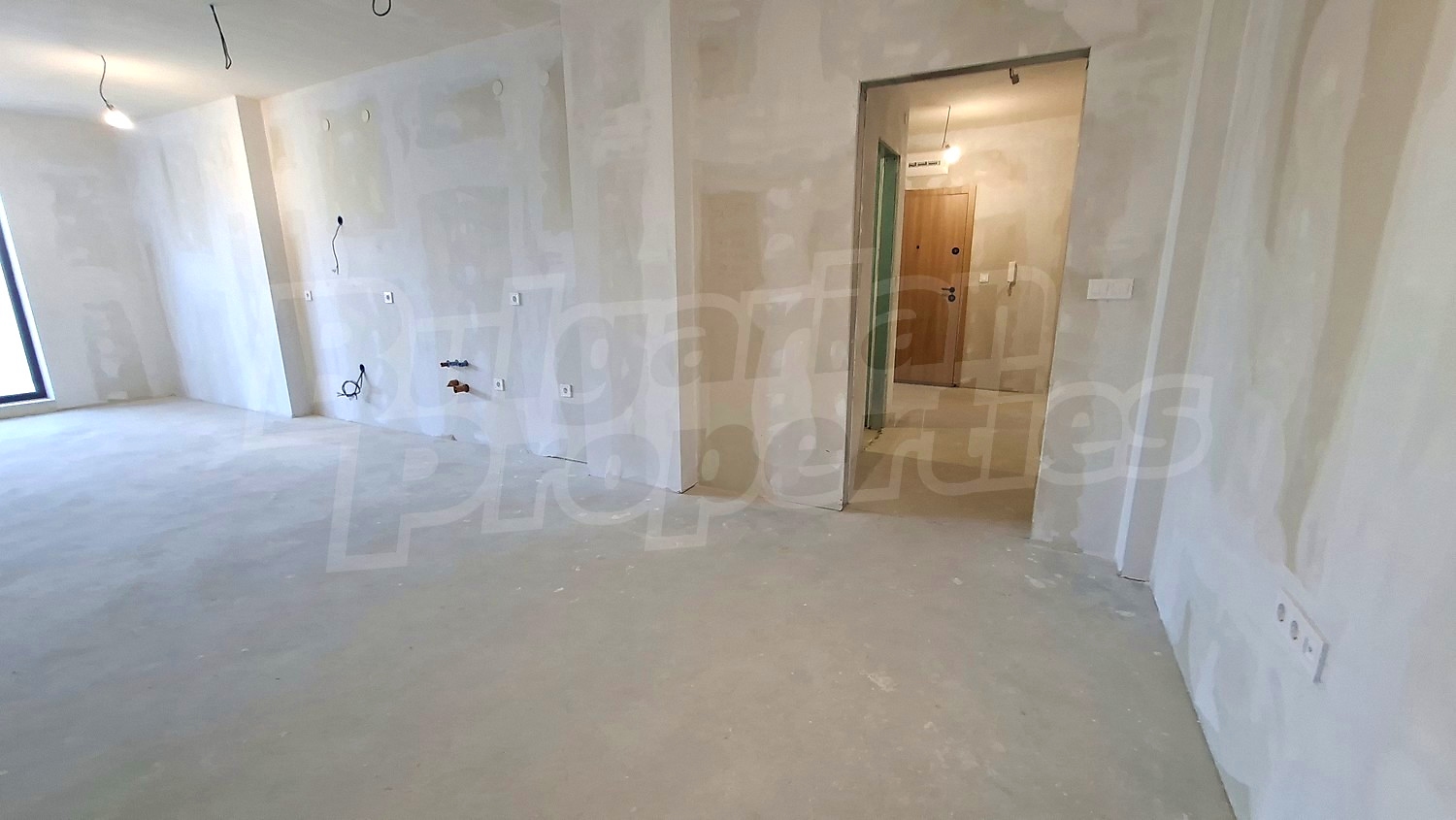 inside, unfurnished