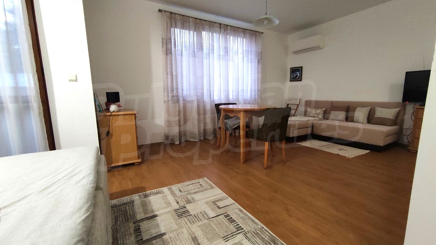 inside, living room, furnished