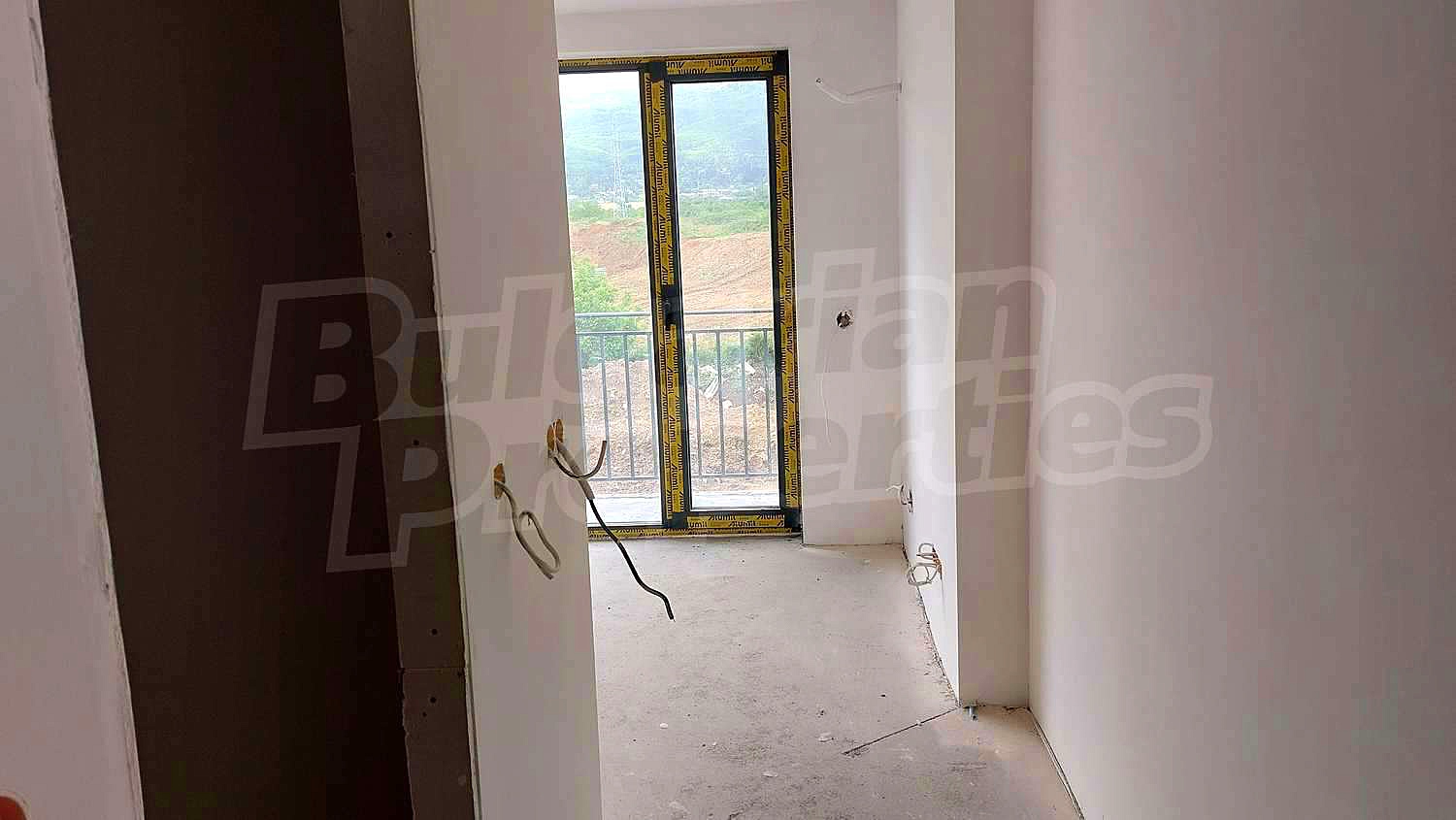 inside, view from balcony