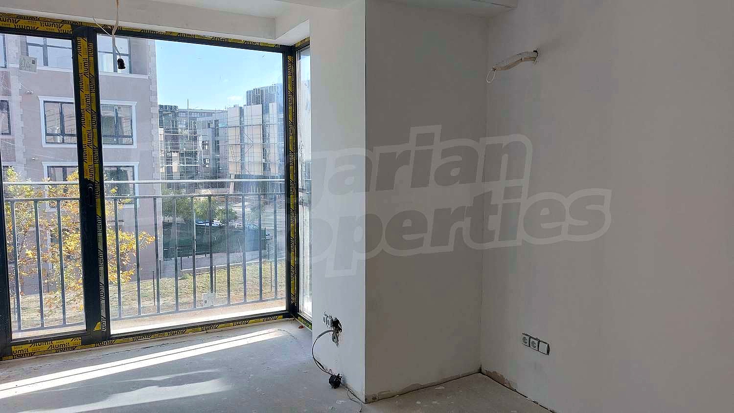 inside, balcony, view from balcony