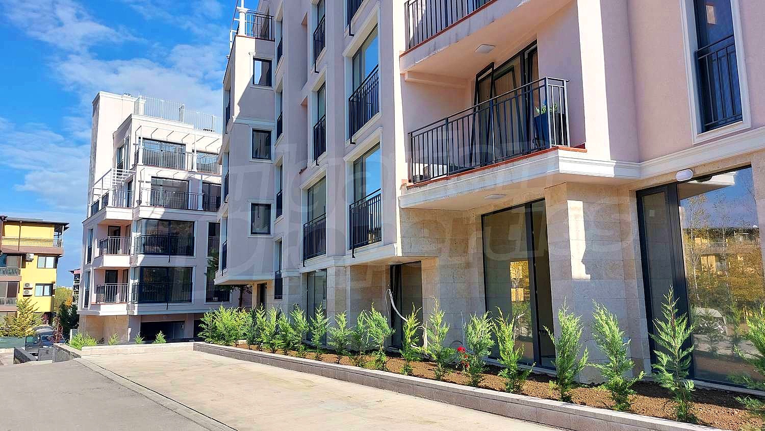 facade, outside, garden