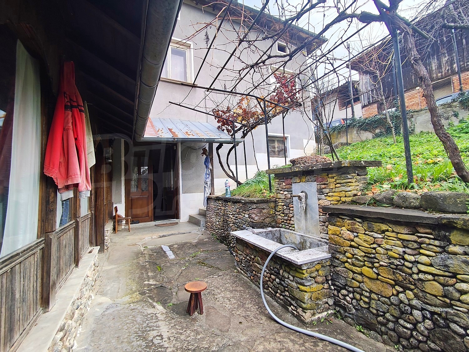 outside, facade, garden