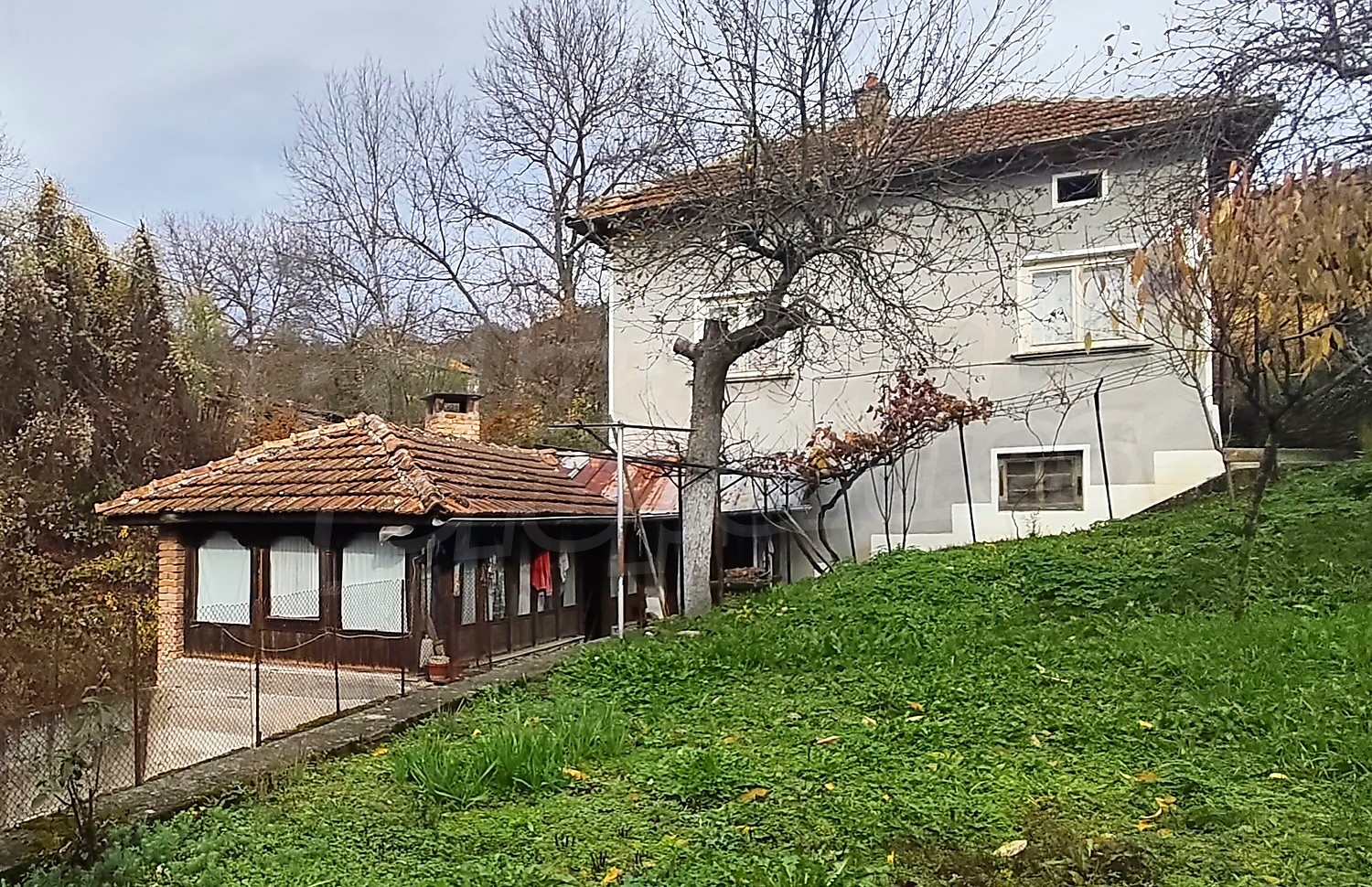 facade, garden, outside