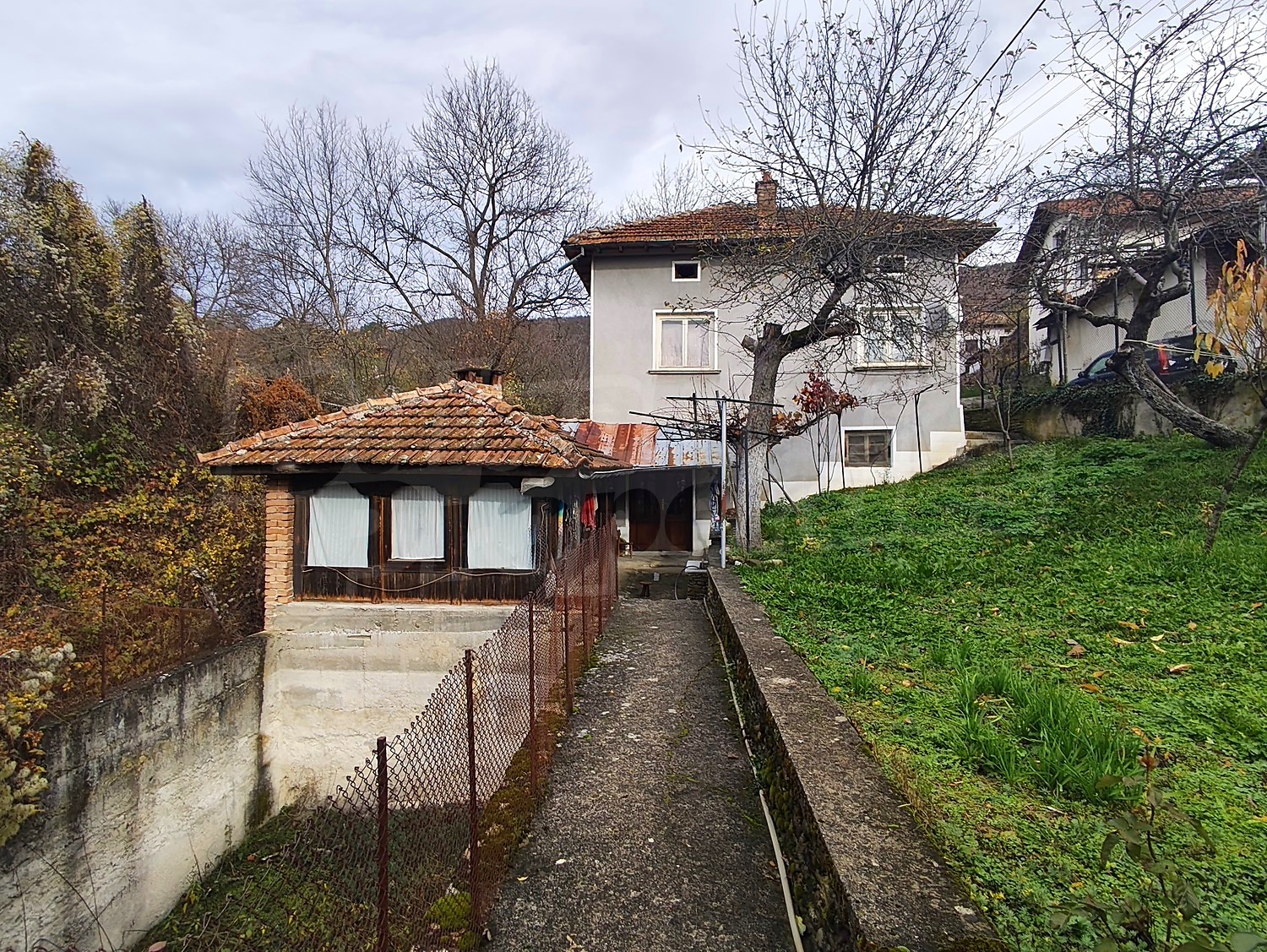 outside, facade, garden