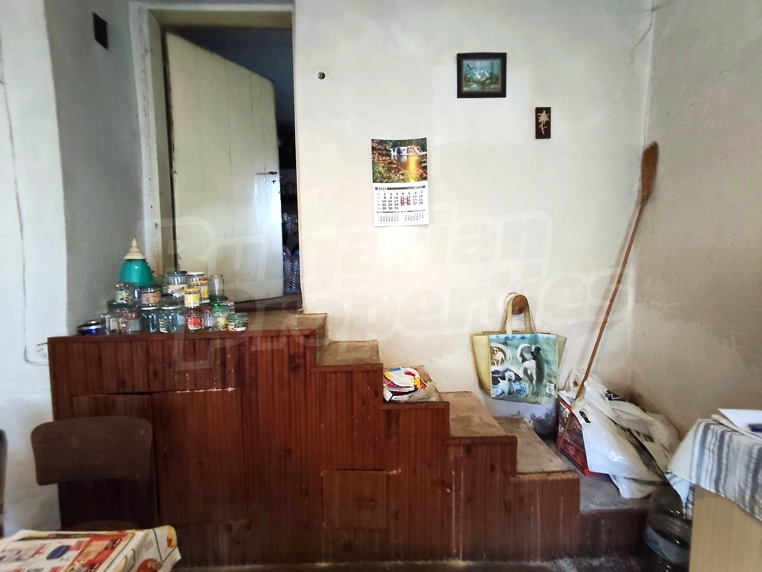 inside, stairs, furnished