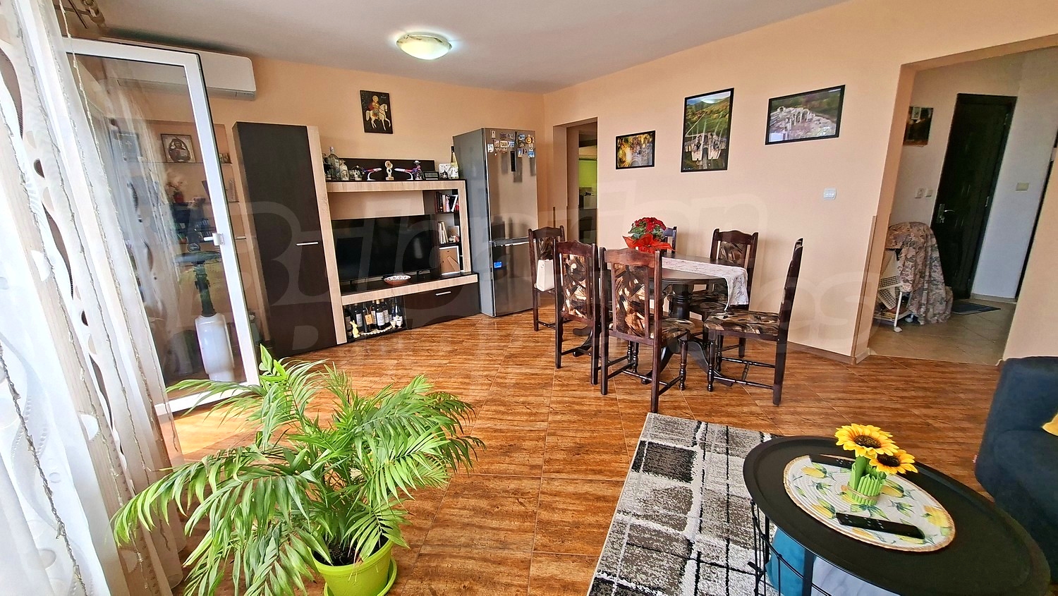 inside, living room, furnished