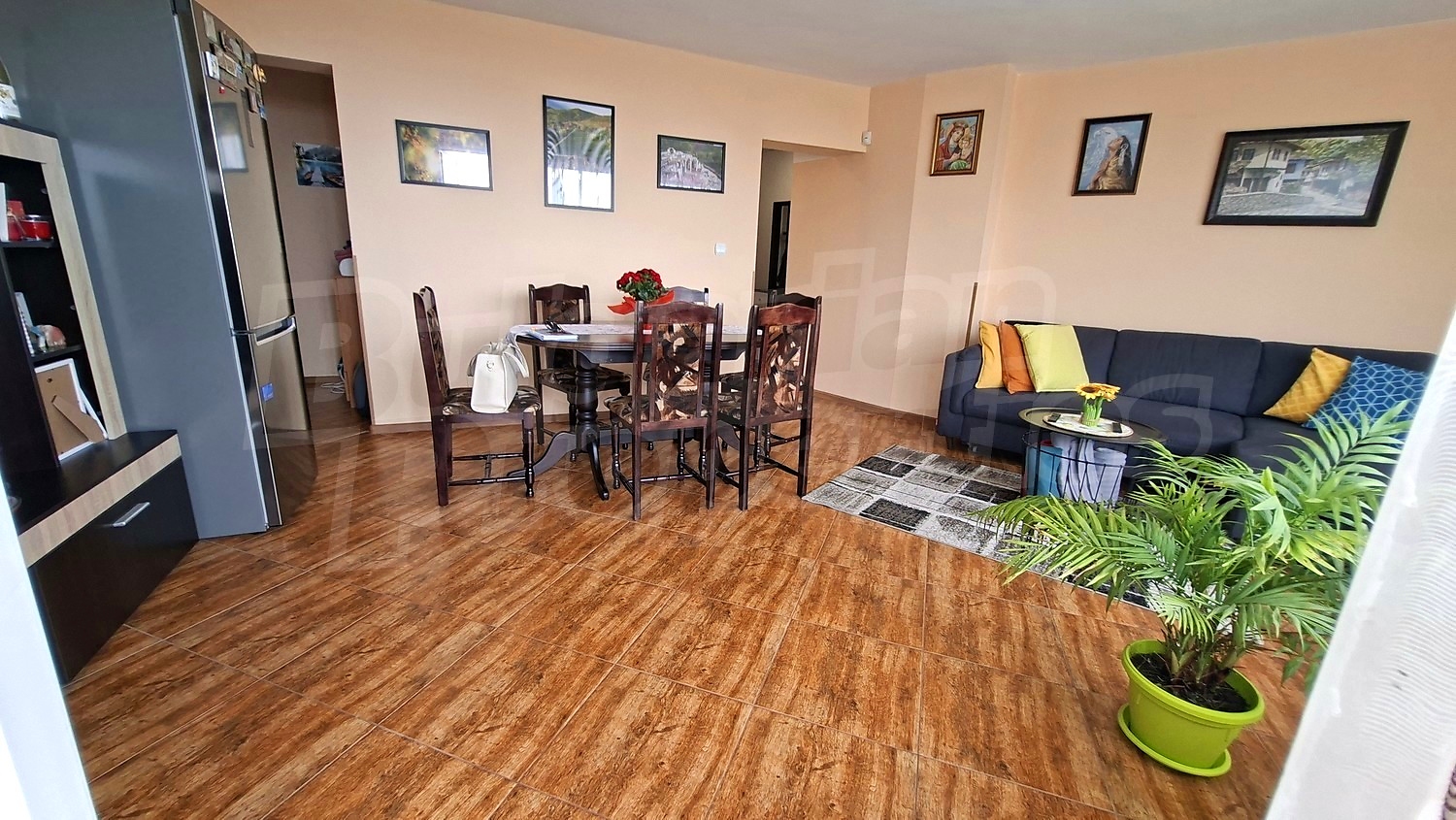inside, living room, furnished