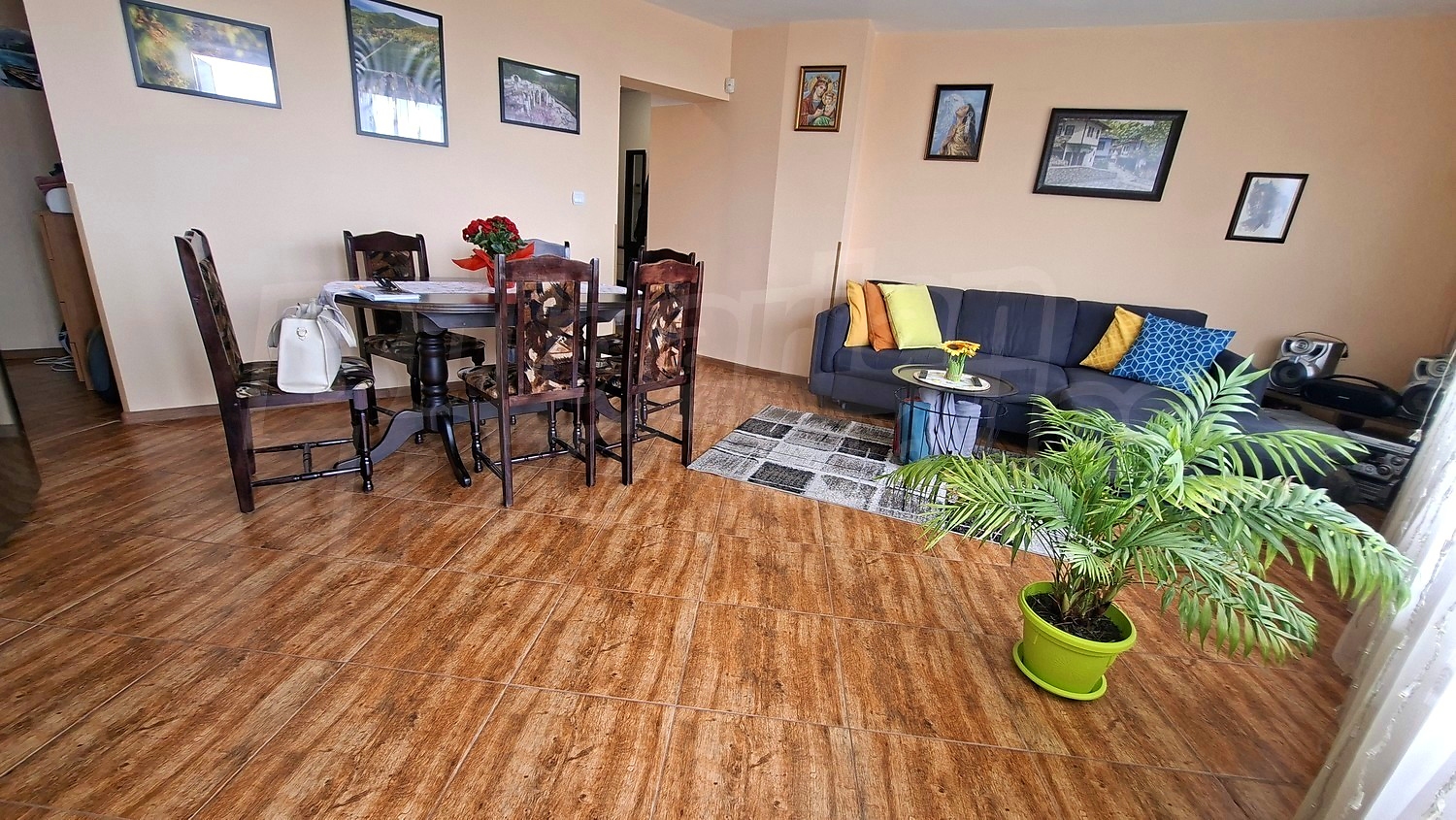 inside, living room, furnished