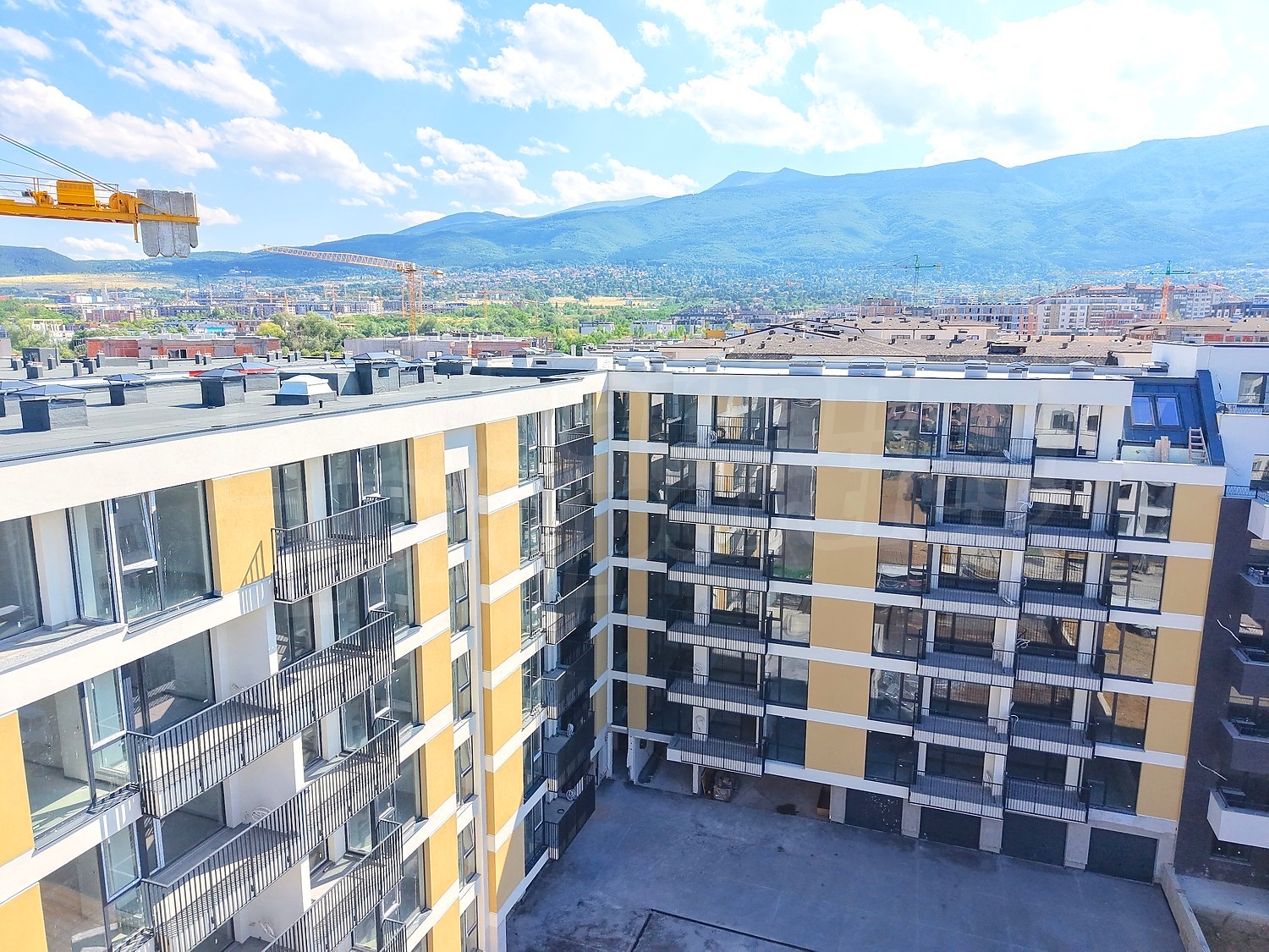 outside, facade, mountain, view from balcony